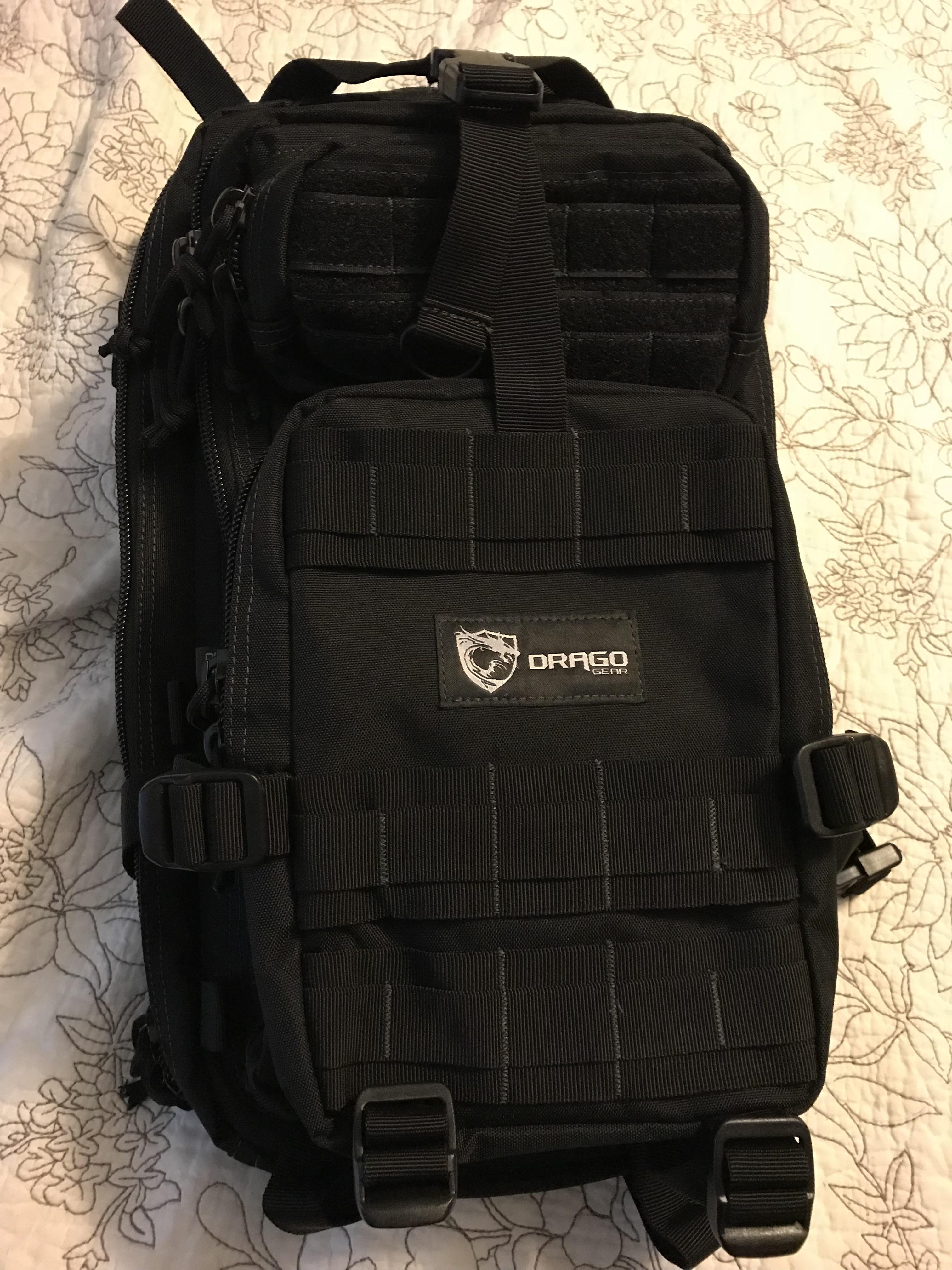 New EDC Saturday excursions bag. Drago Gear Tracker Backpack. r/EDC