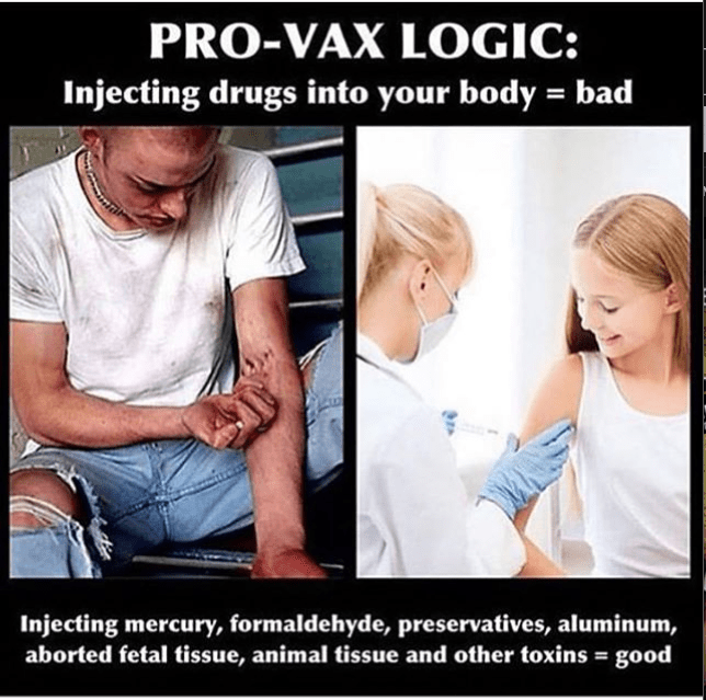 ProPlauge Logic Vaccines = Herroin vaxxhappened