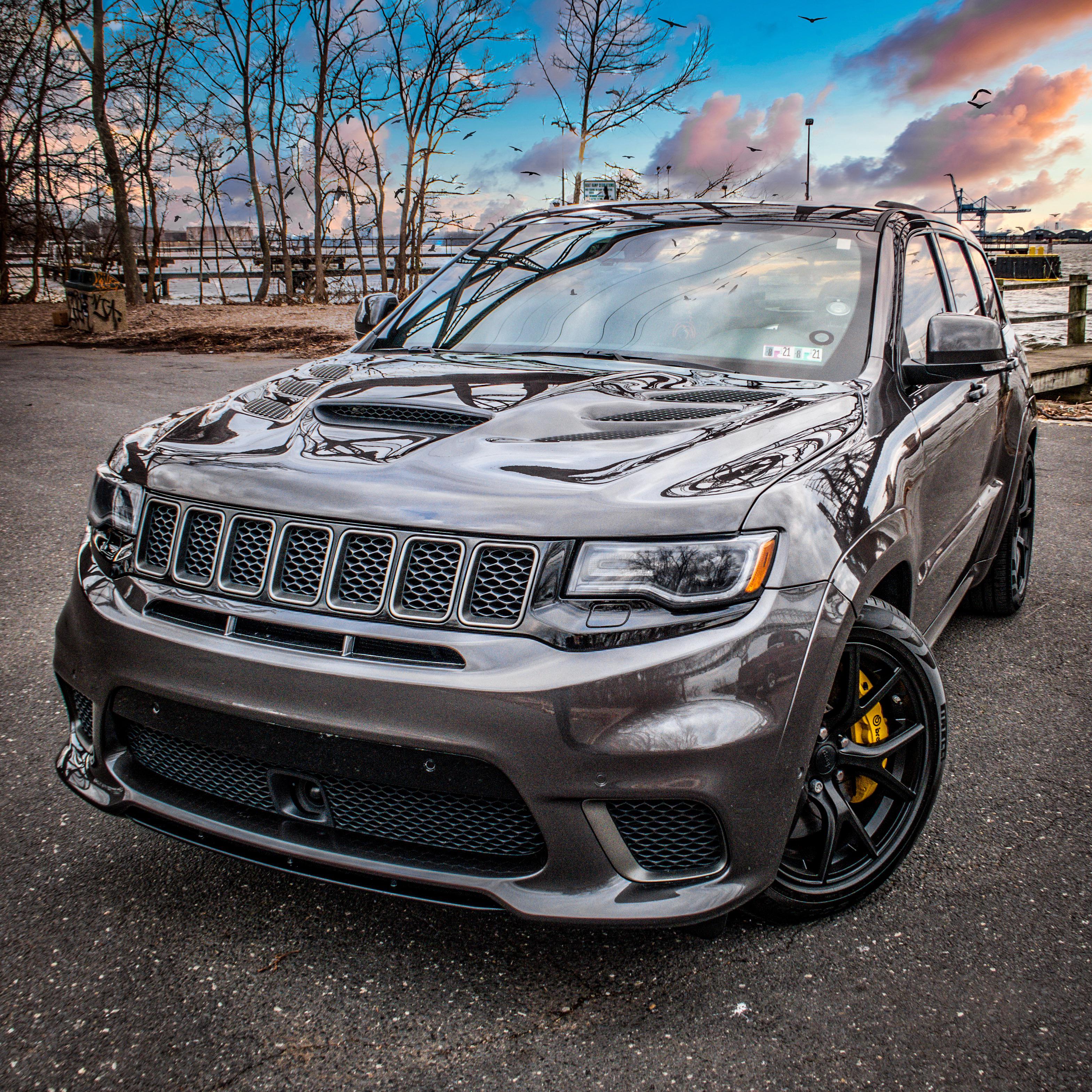 1000 HP Trackhawk. Took this shot after we added the custom carbon