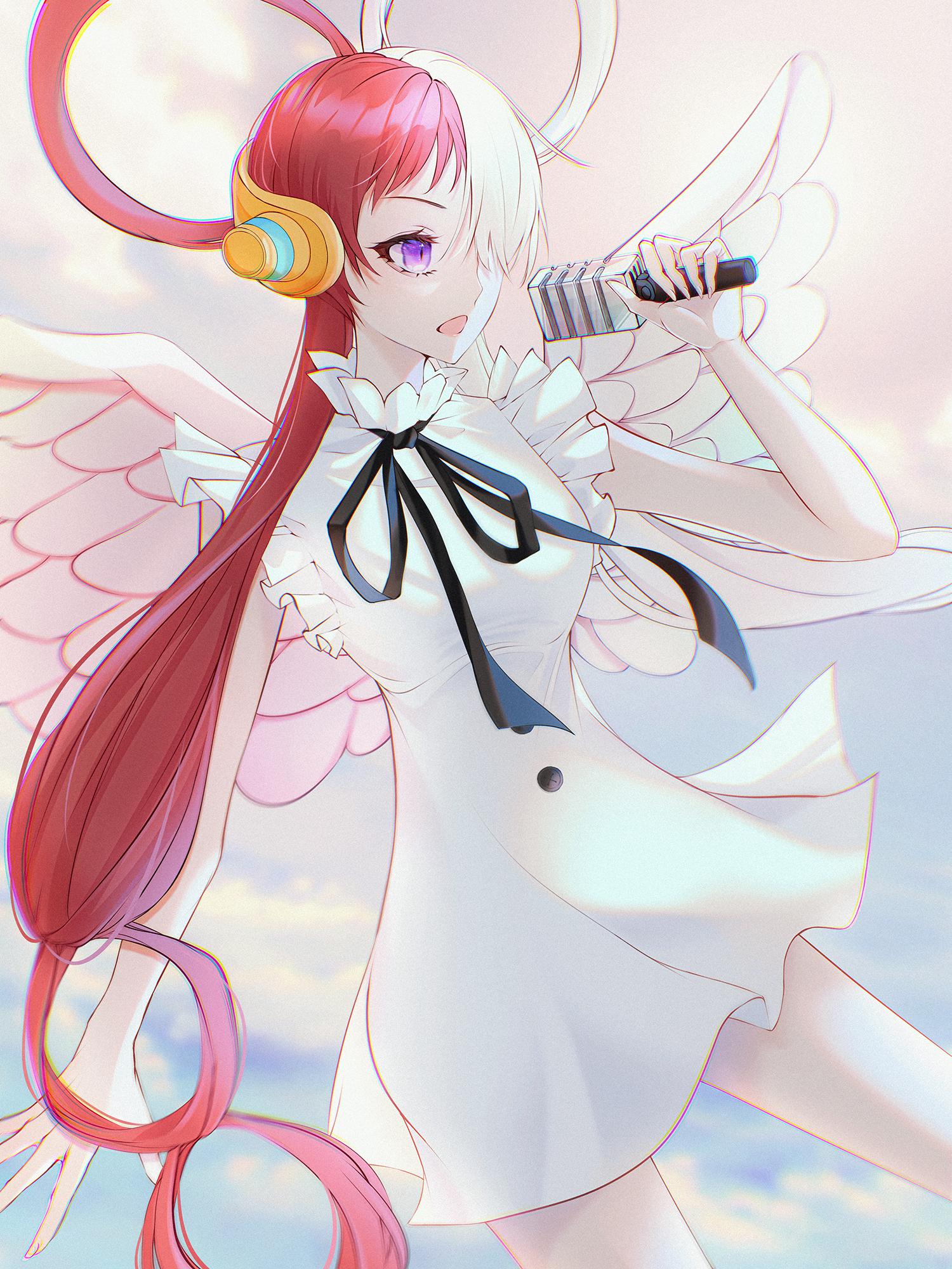 My illustration of Uta from One Piece Film Red! ️🤍 r/OnePiece