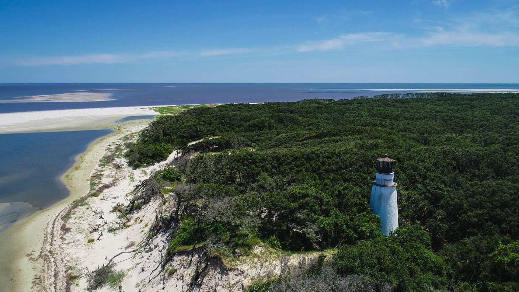 Little Cumberland Island Lighthouse (GA) is one of the most remote