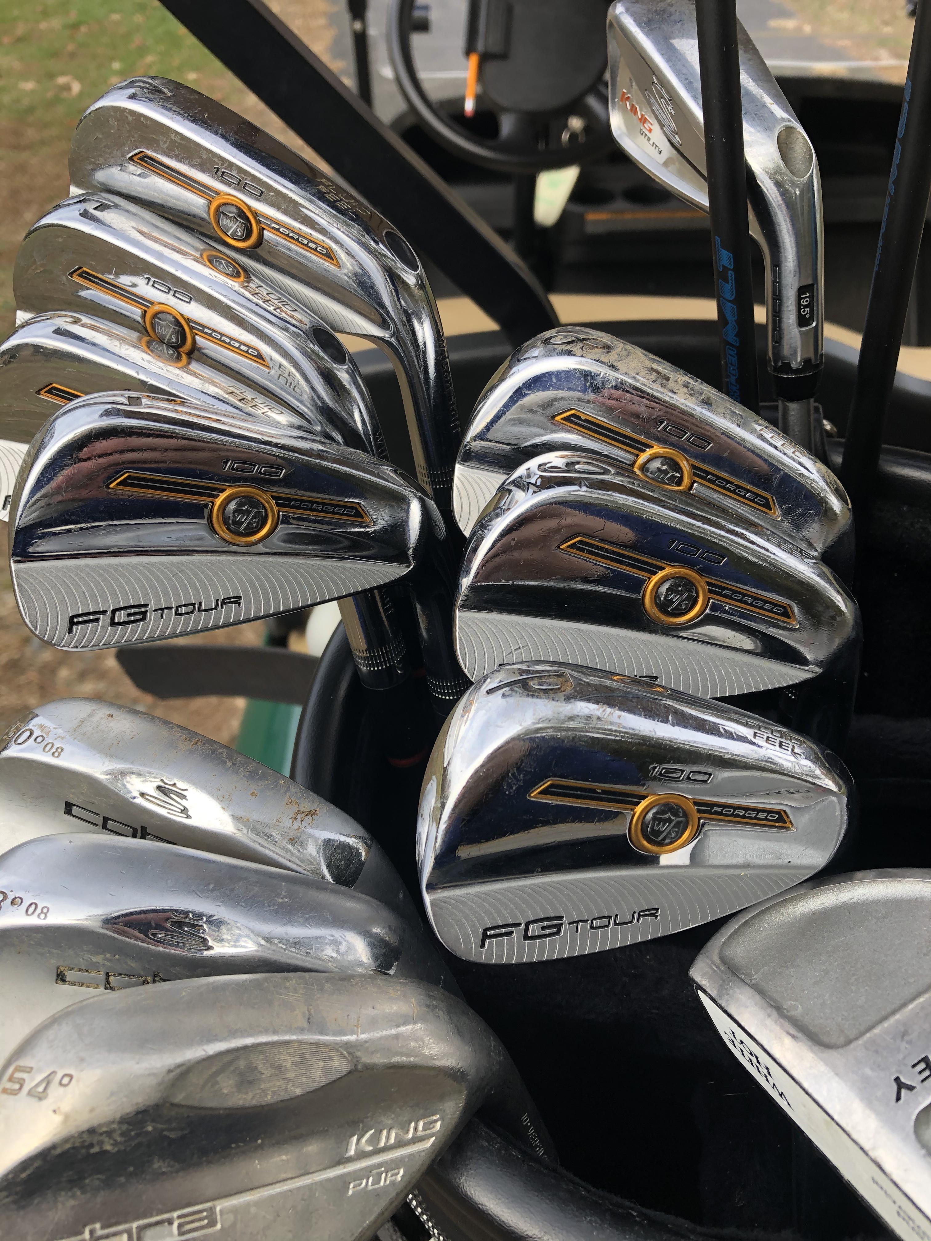 Any love for these old blades? r/golf