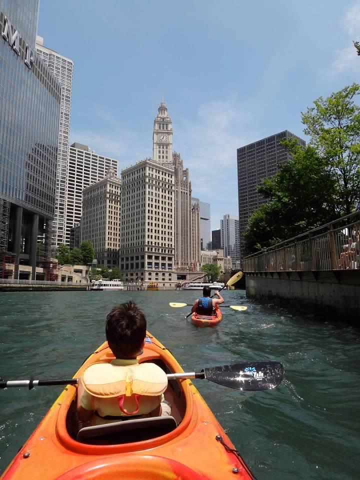 Lots of great images of kayaking in nature. Here’s the opposite