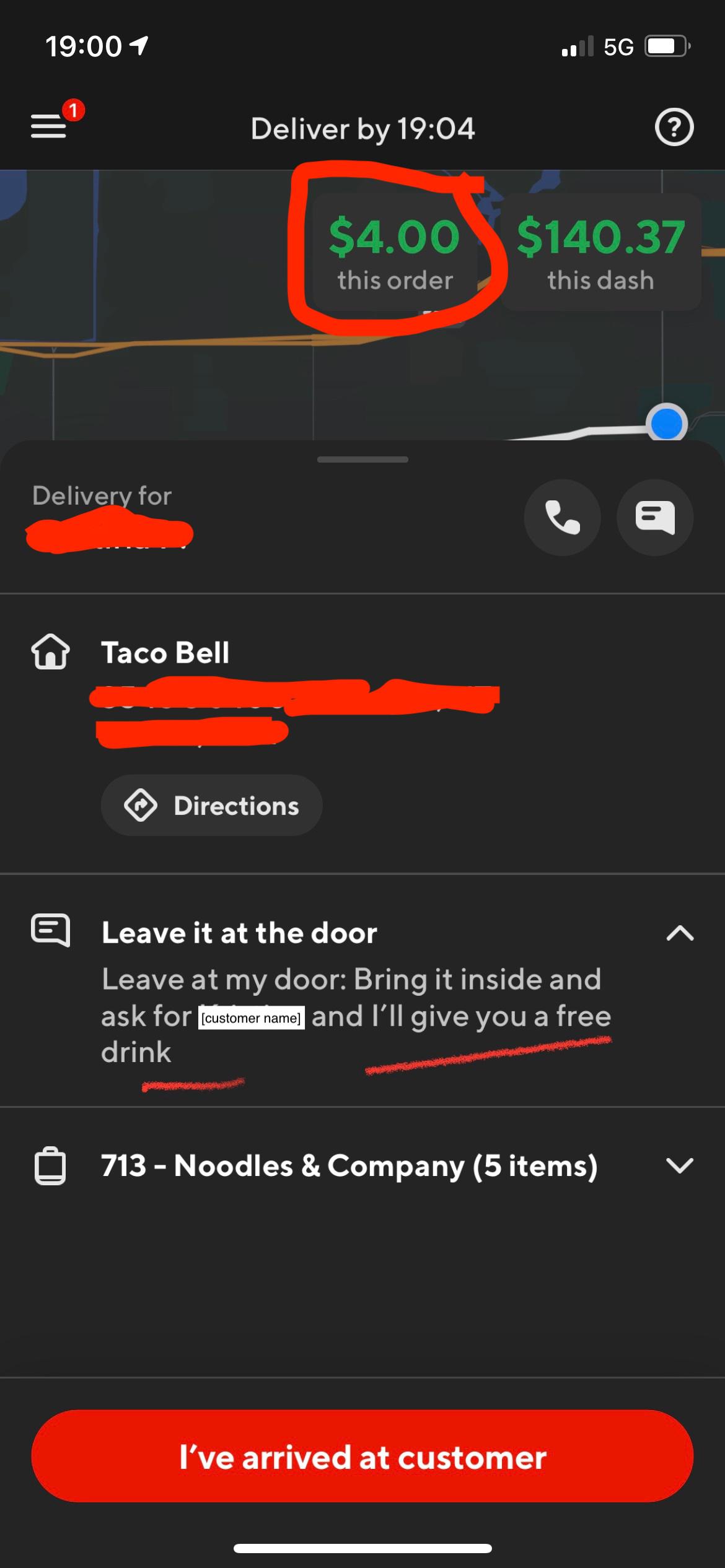 A cash tip would be nice. Can I pay my rent with sugar water? r/doordash