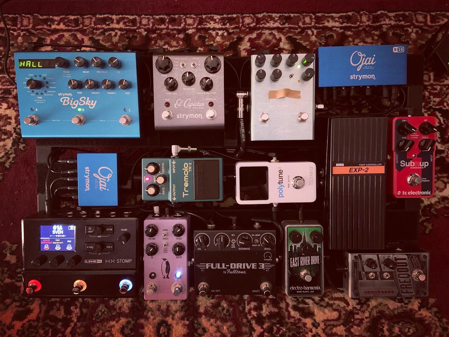 (NPD HX Stomp) got my dream board together. Best of both worlds! Chain