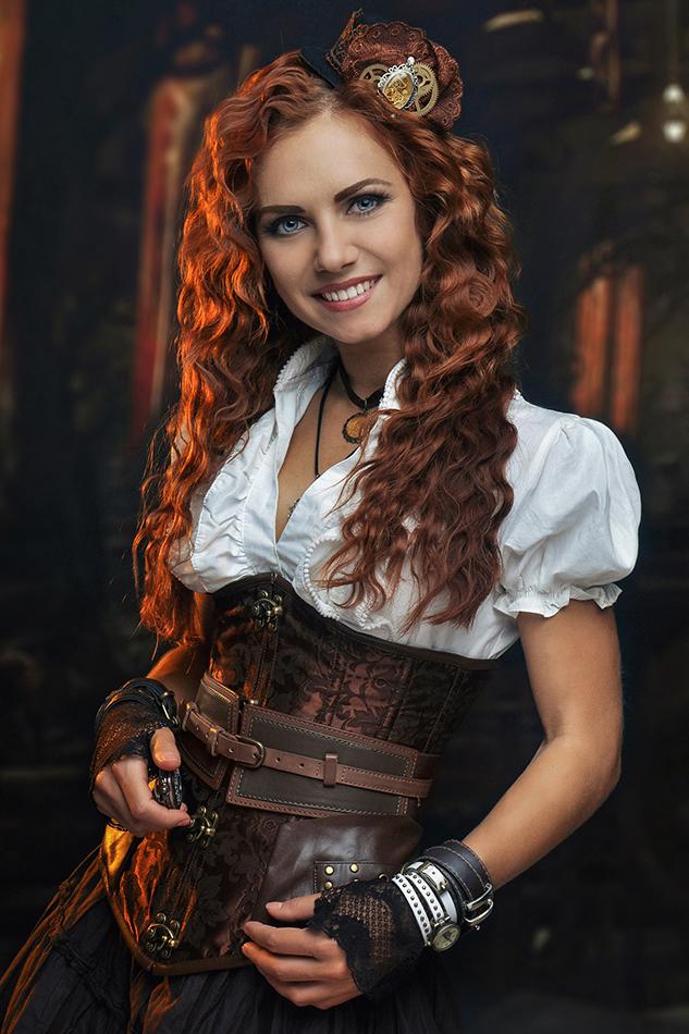 Model: Anastasia Angel A Tsaneva (Grinchenko) : SteampunkDesk
