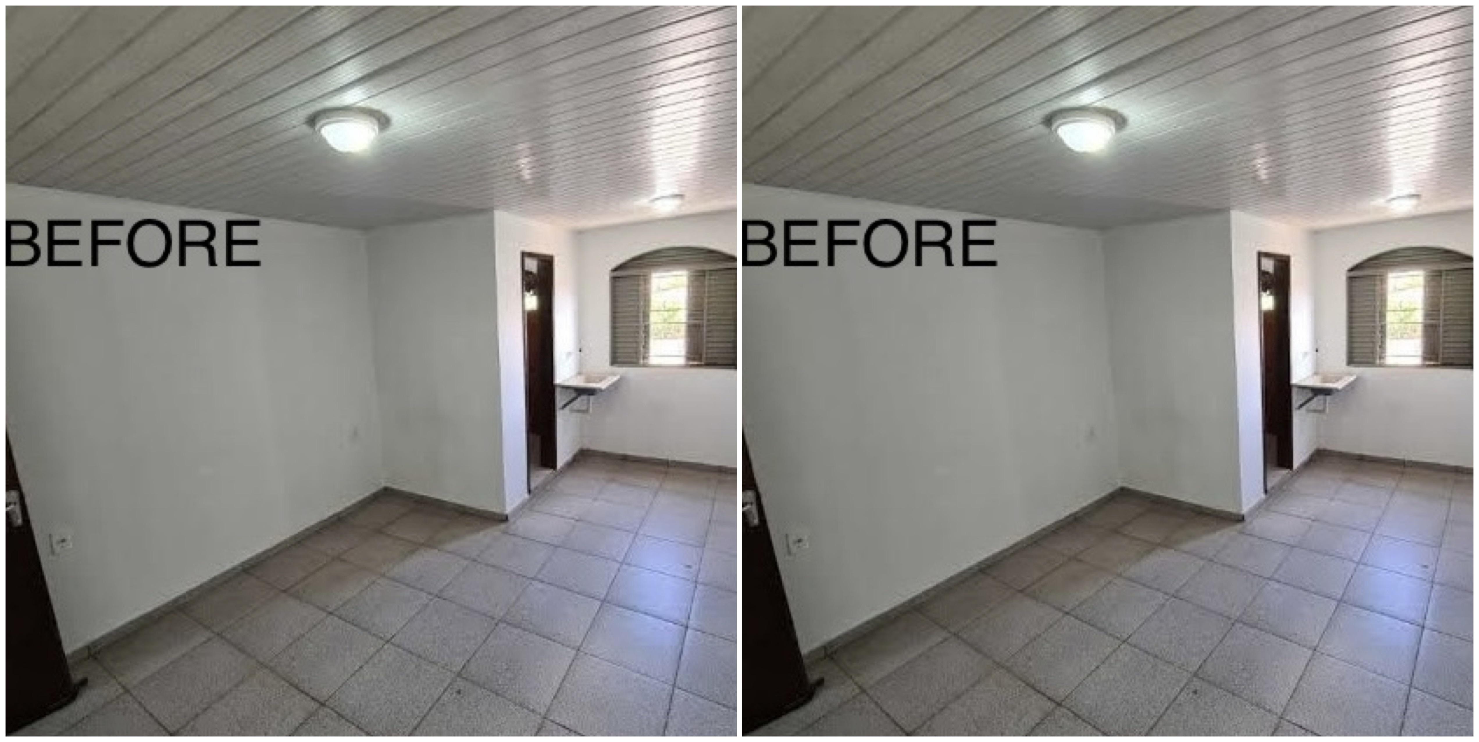 Today I painted my bedroom! Here’s the before and before r/notinteresting