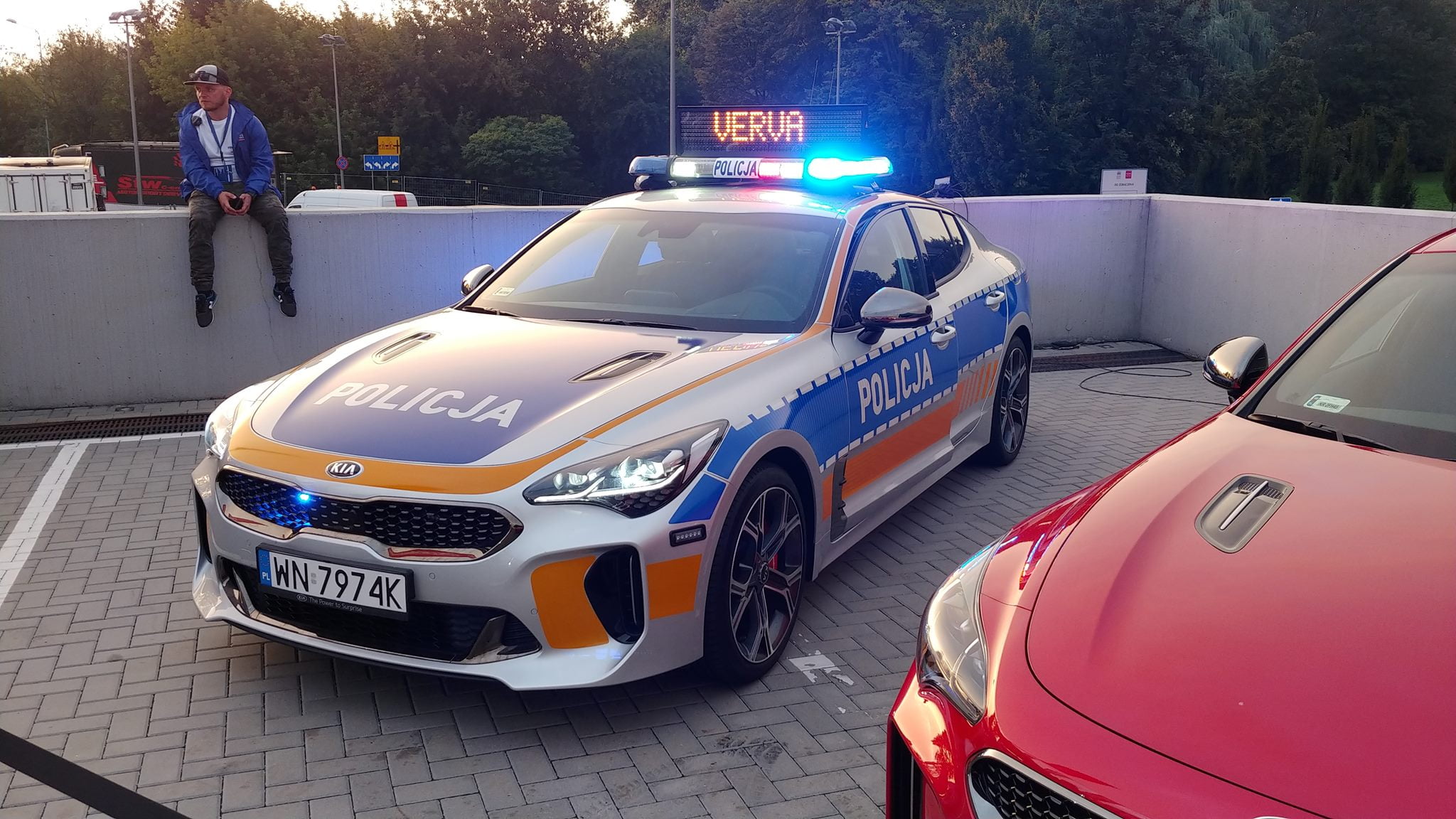 Polish Police gets new cars 366HP Kia Stingers r/PoliceCars
