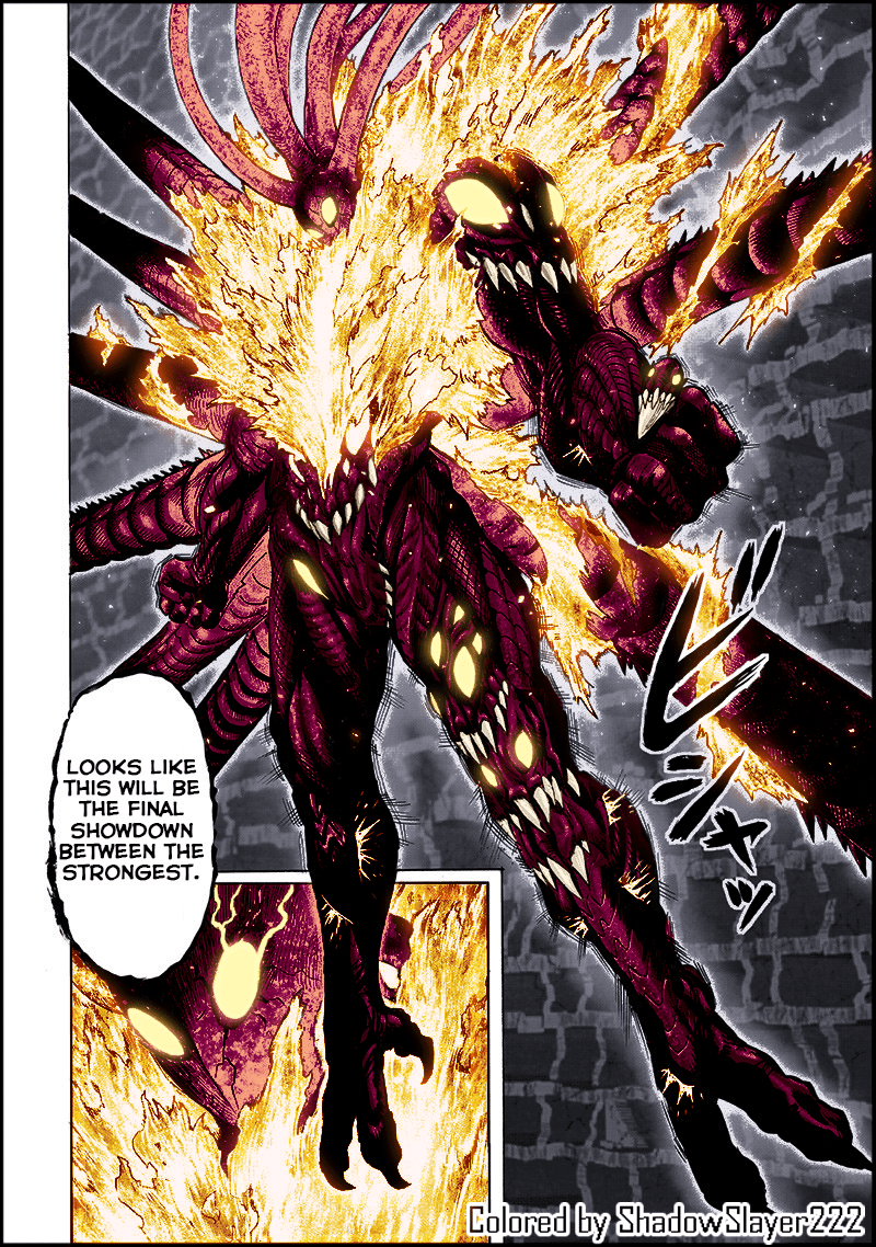 "Monster King" Orochi's Final Form (Colored) OnePunchMan