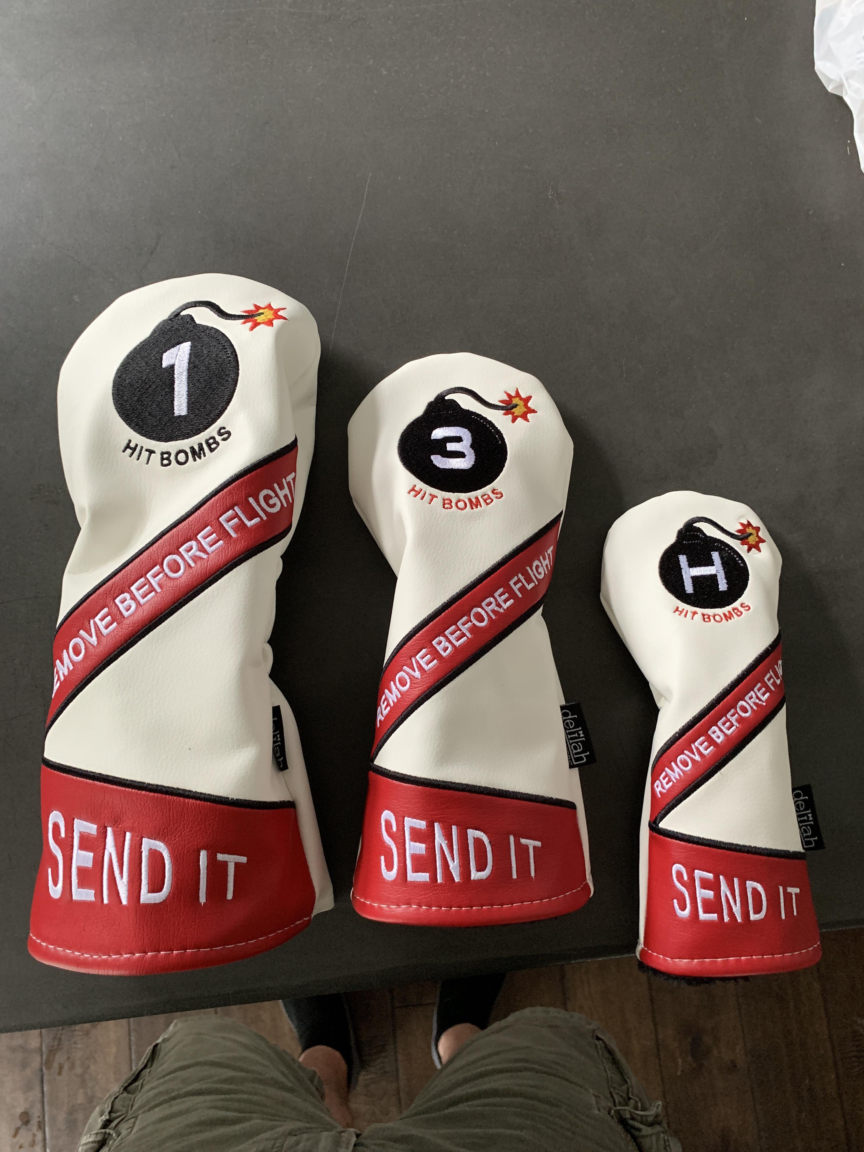 New hard hats! r/golf