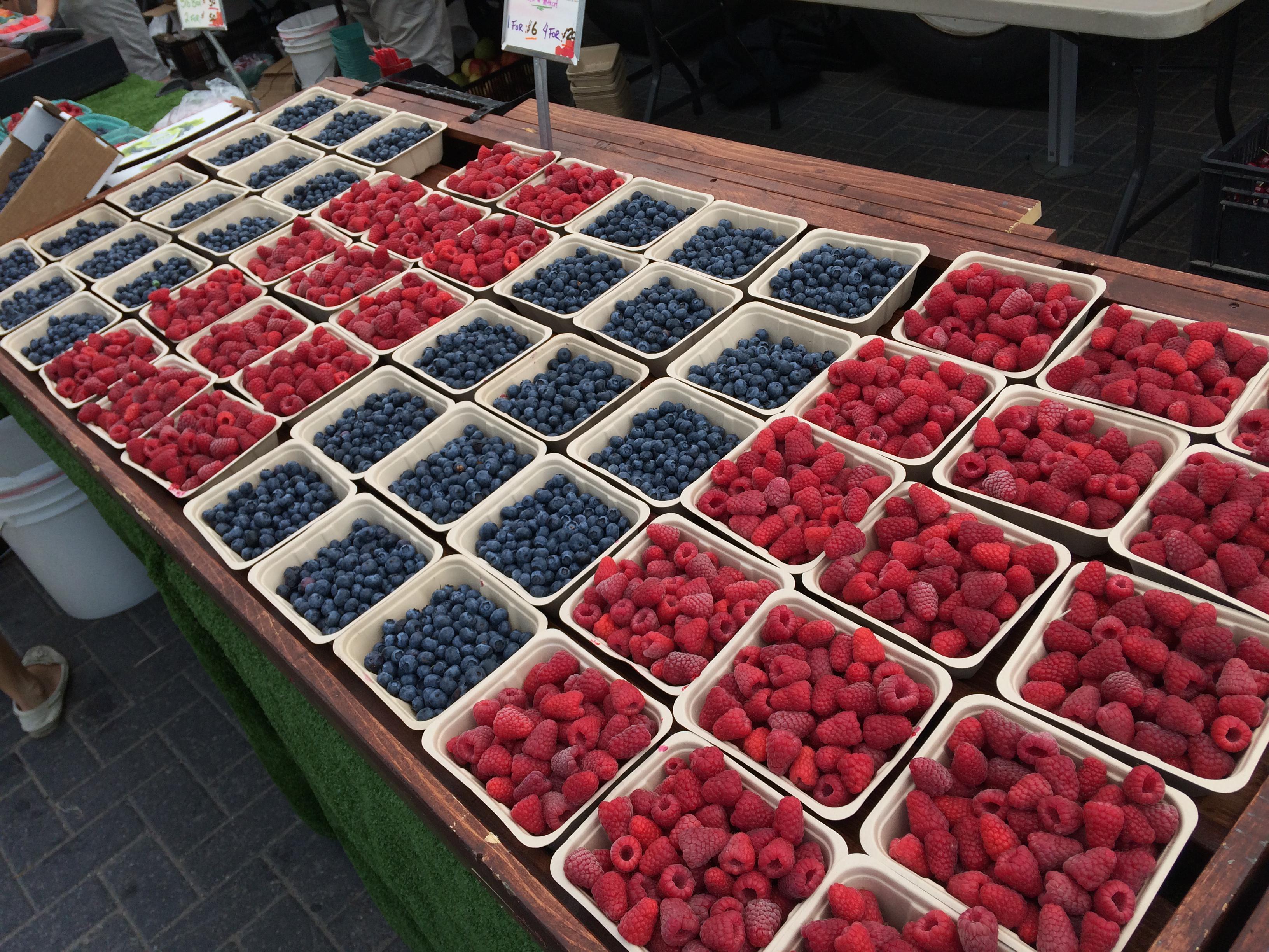 Berrys at the farmers market r/MostBeautiful