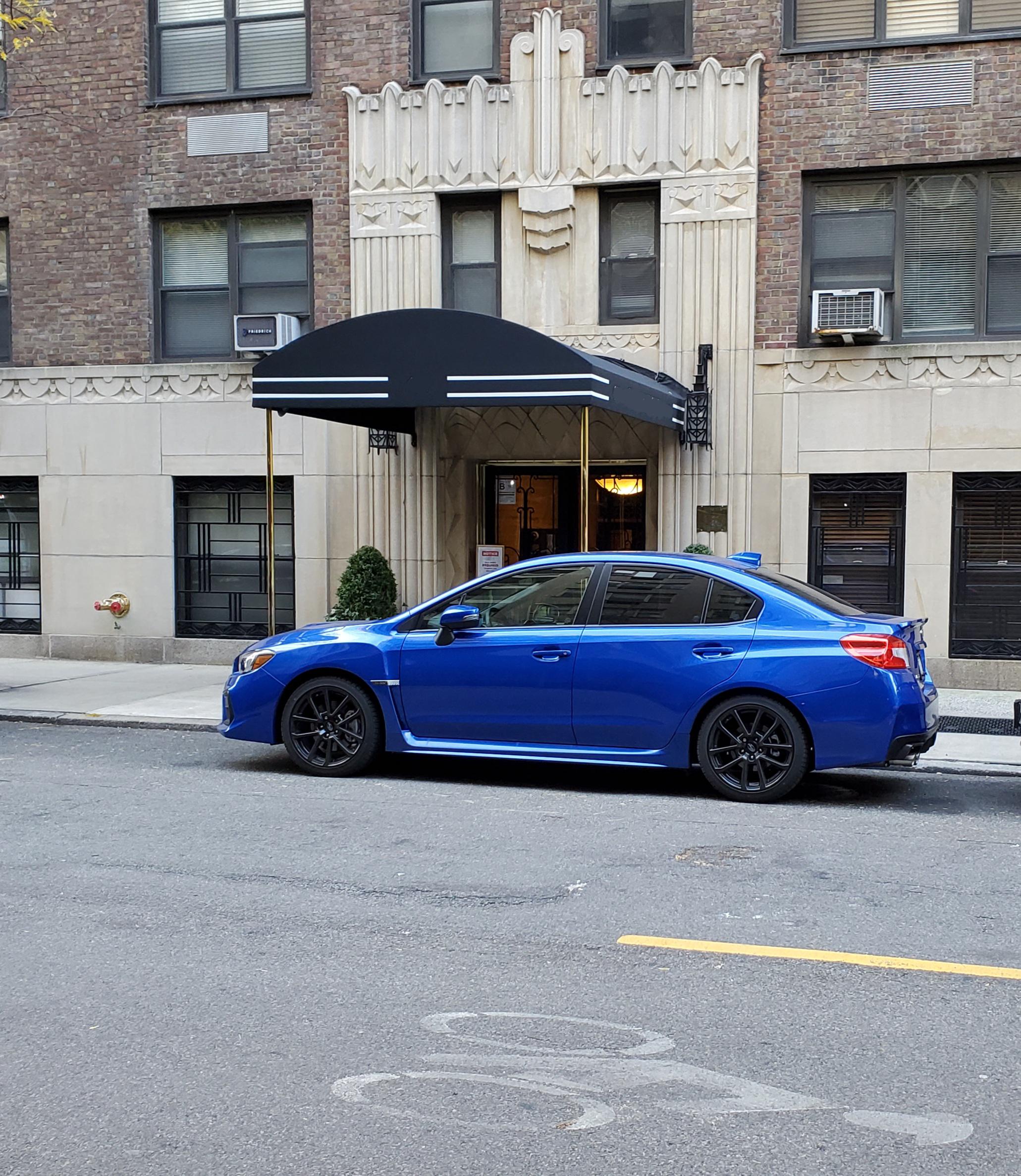 In Neeew Yoooork! Concrete Jungle Wet Dream Blue Tomato! r/WRX