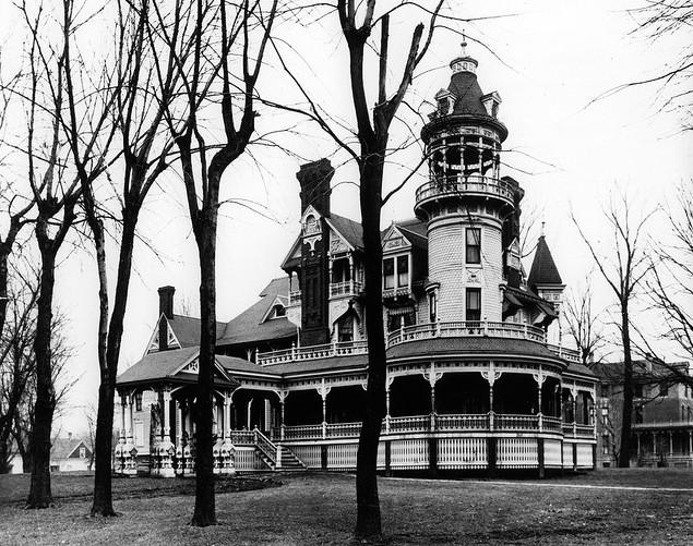The Redick Mansion, Omaha, Nebraska. Constructed in 1875 but demolished