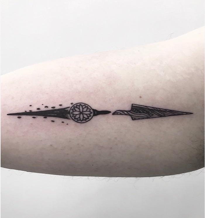 Nailed this tattoo HollowKnight