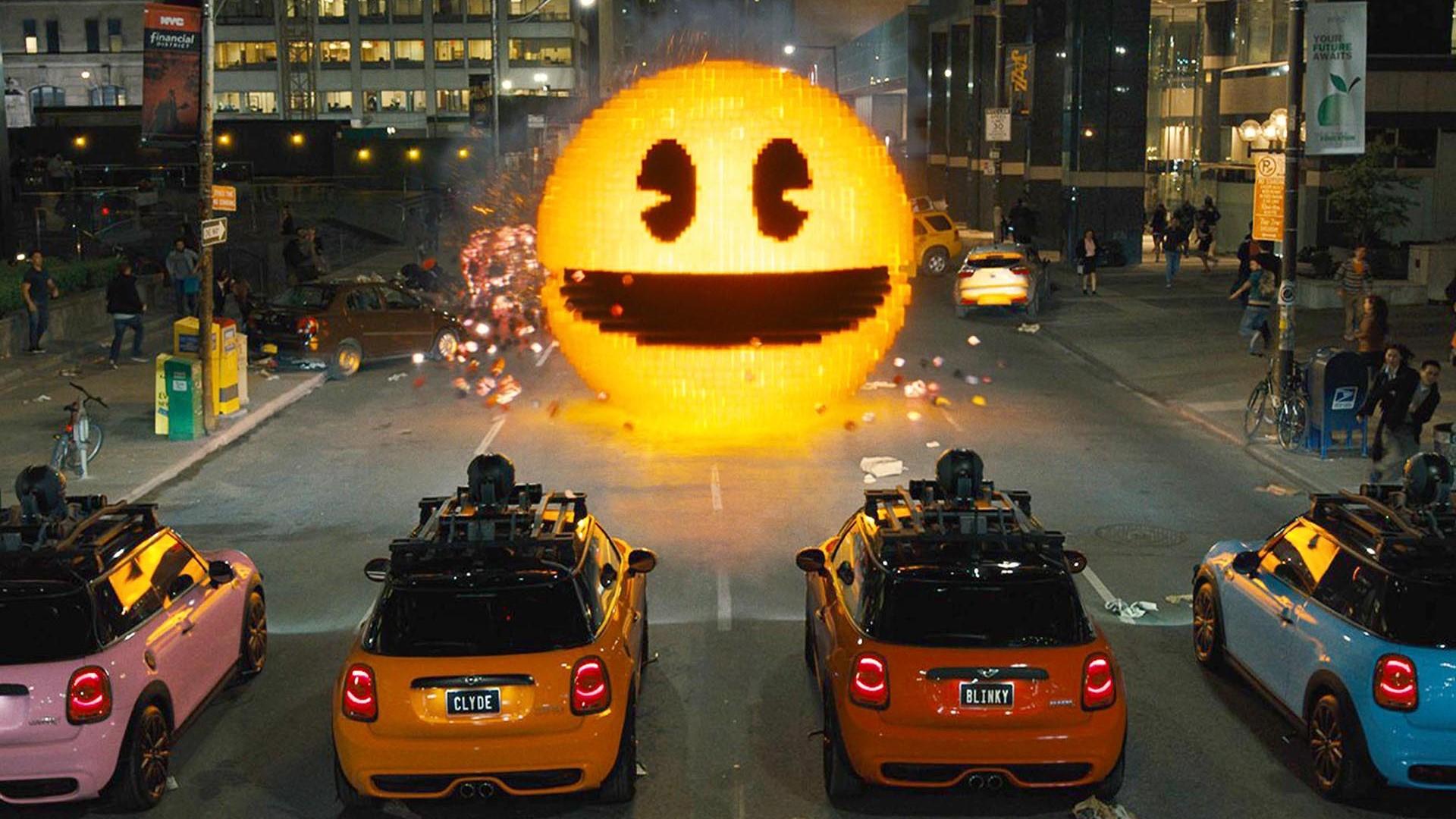 In Pixels(2015) they are seen driving mini coopers. This is a subtle