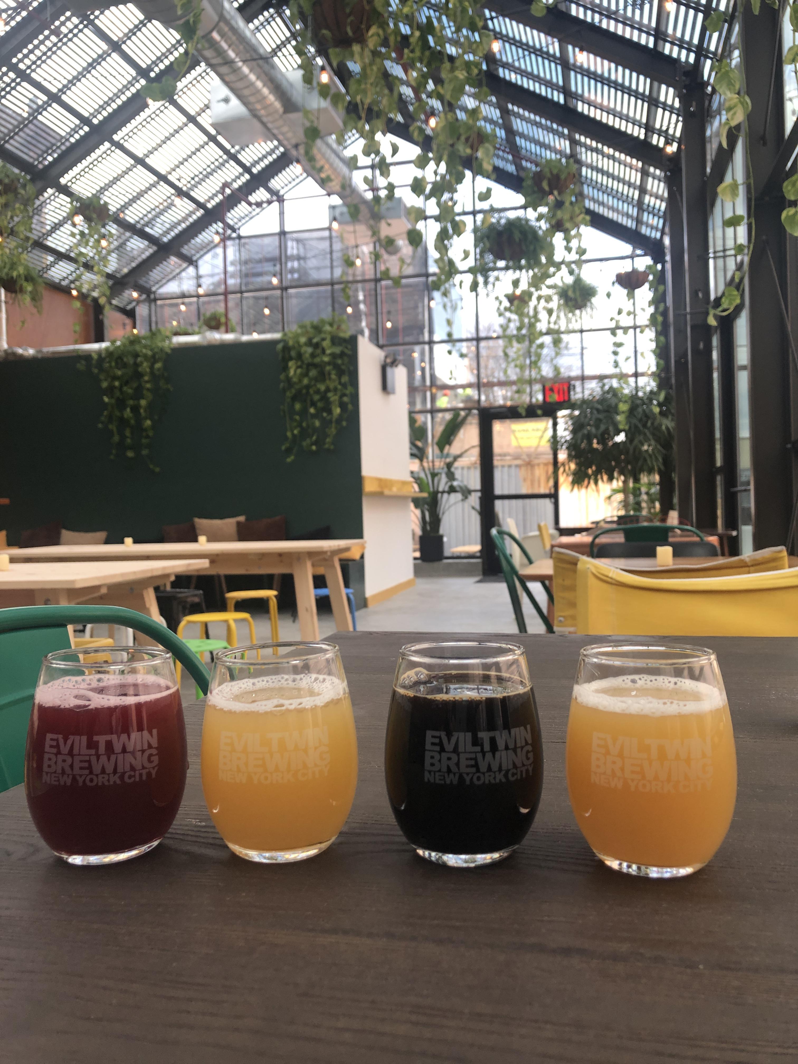 The new Evil Twin taproom in Ridgewood Queens incredible zone plus