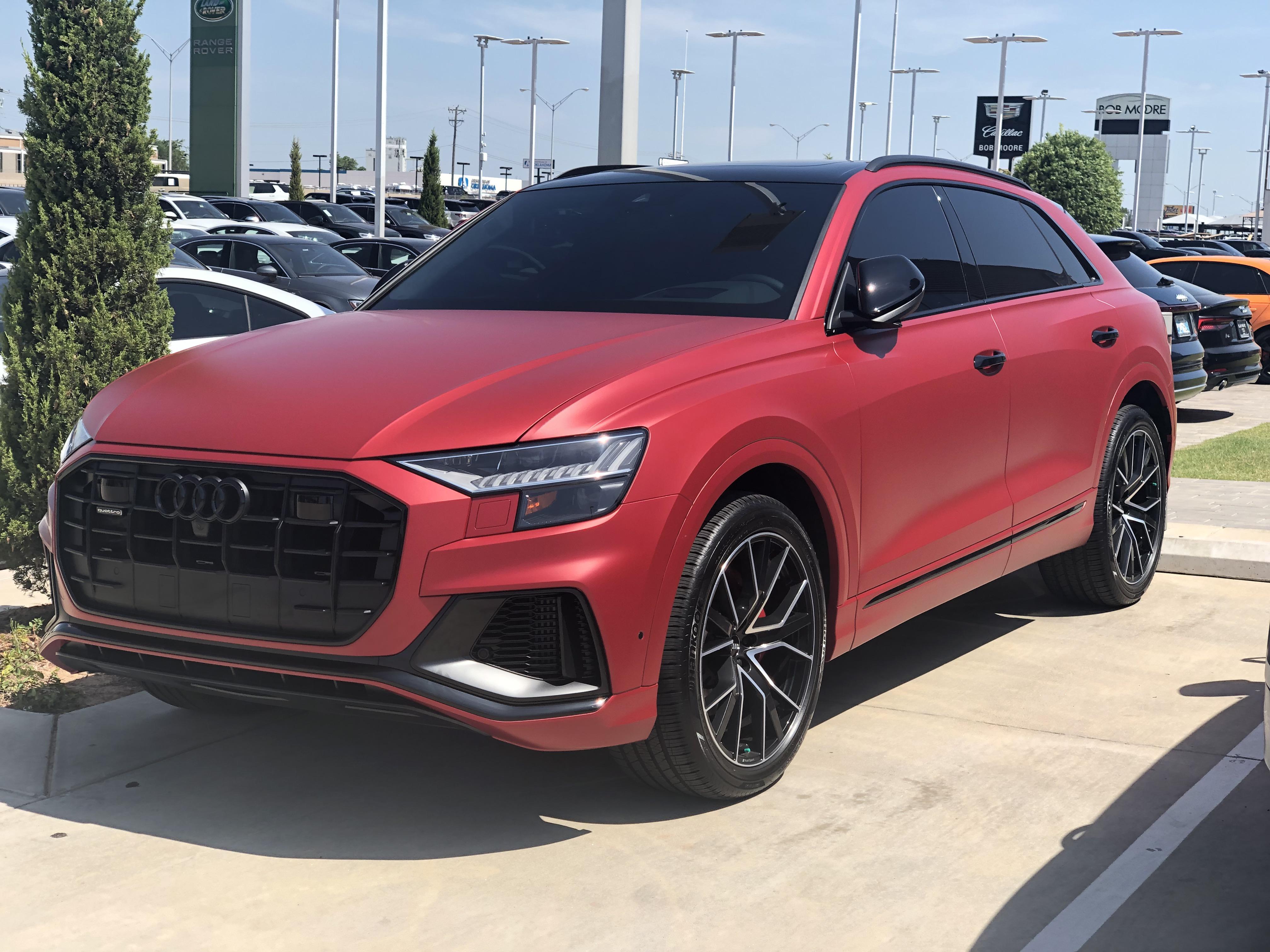 Wrapped 2019 Q8 Audi
