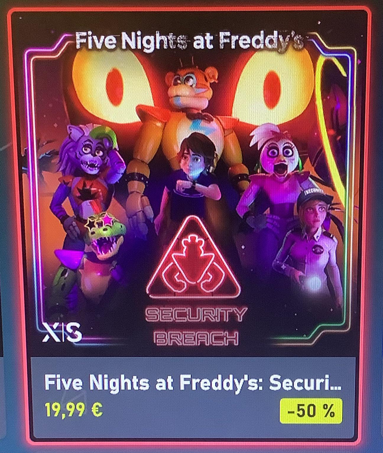 Is FNaF Security Breach worth it for 20€ r/fivenightsatfreddys