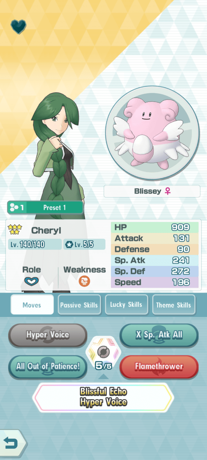 Is Blissey a good tank for Special Attackers with her high HP? r