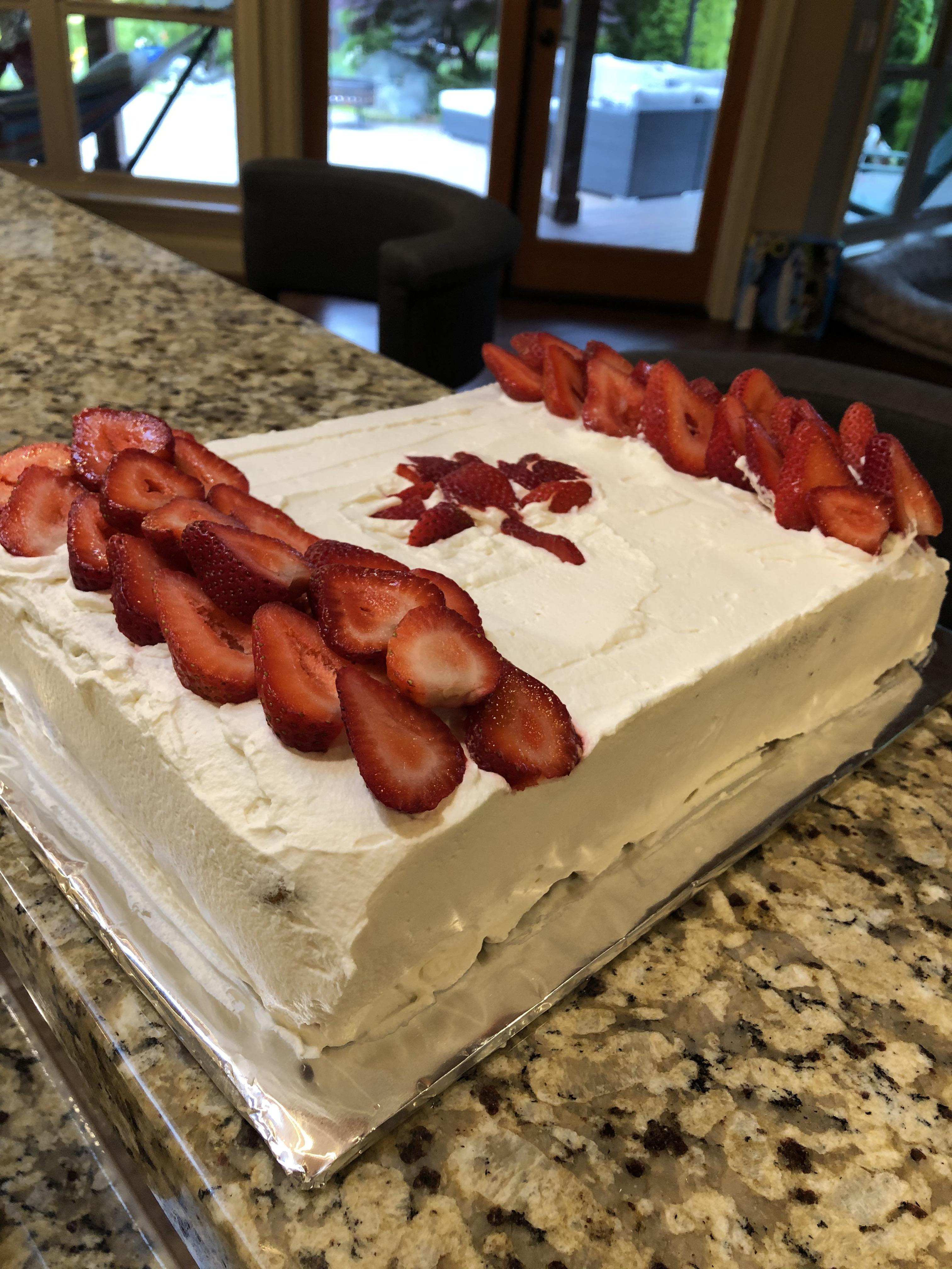 Canada Day Cake r/canada