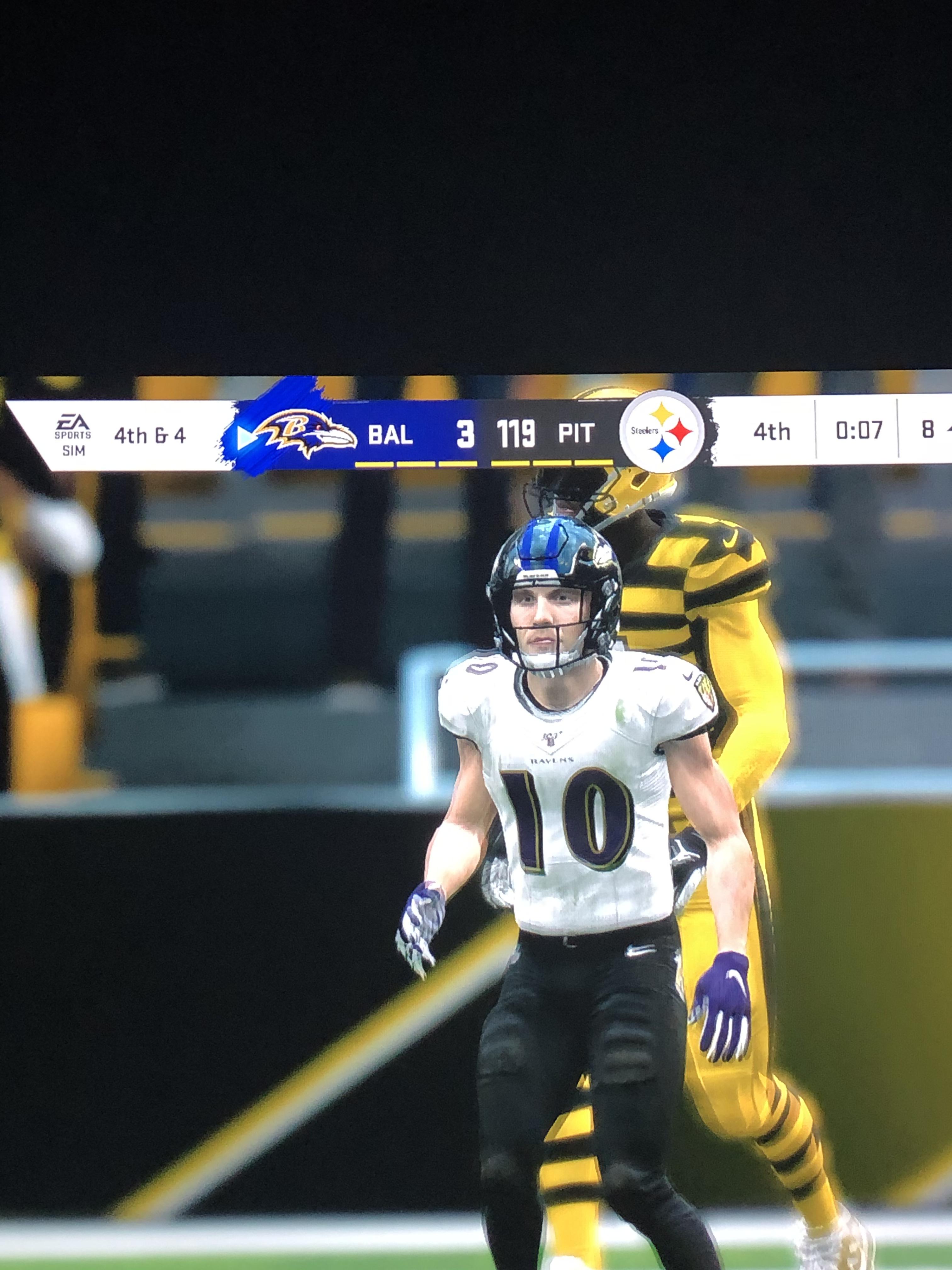 I only played Cornerback r/Madden