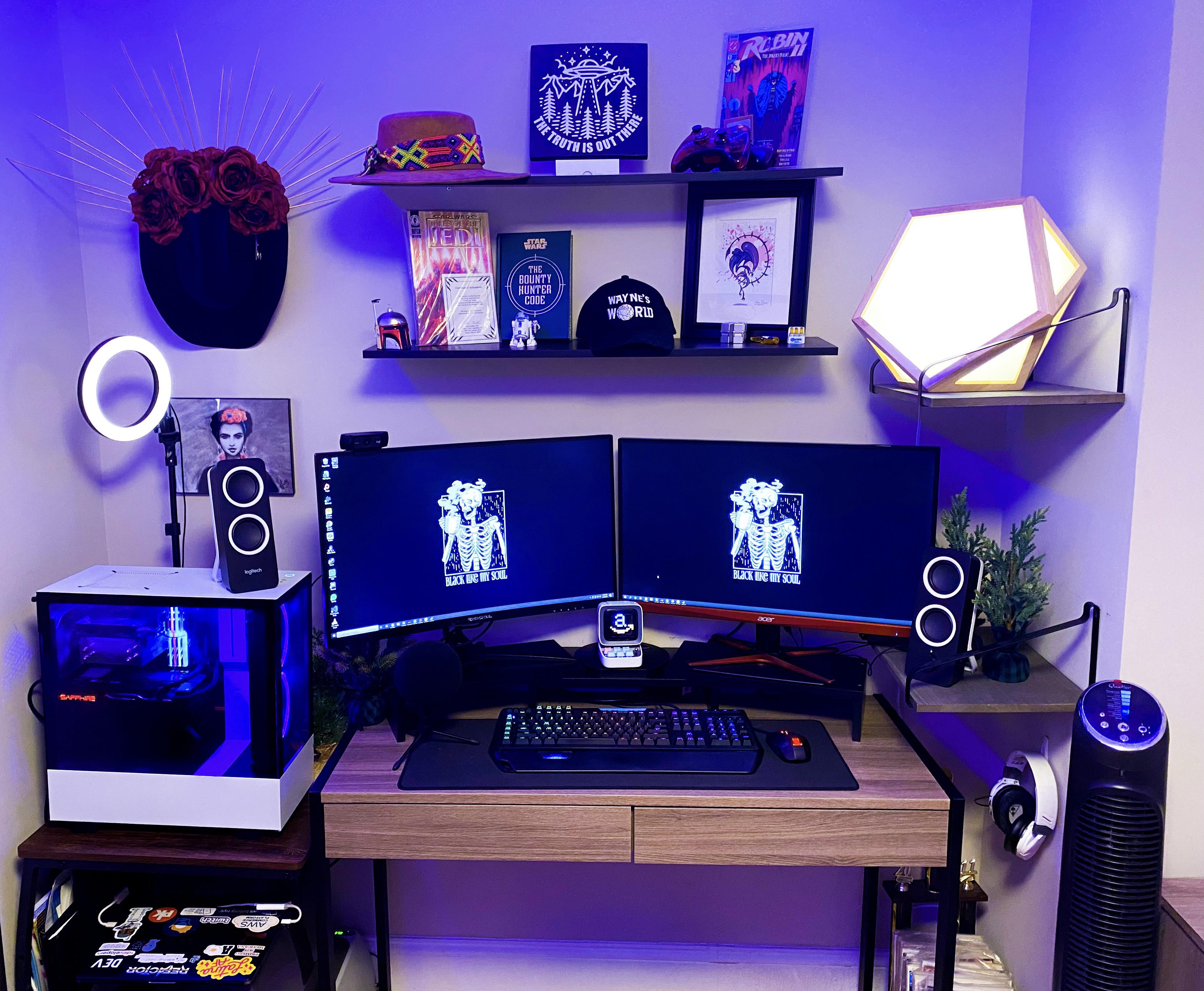 WFH & Gaming setup 💜 r/battlestations
