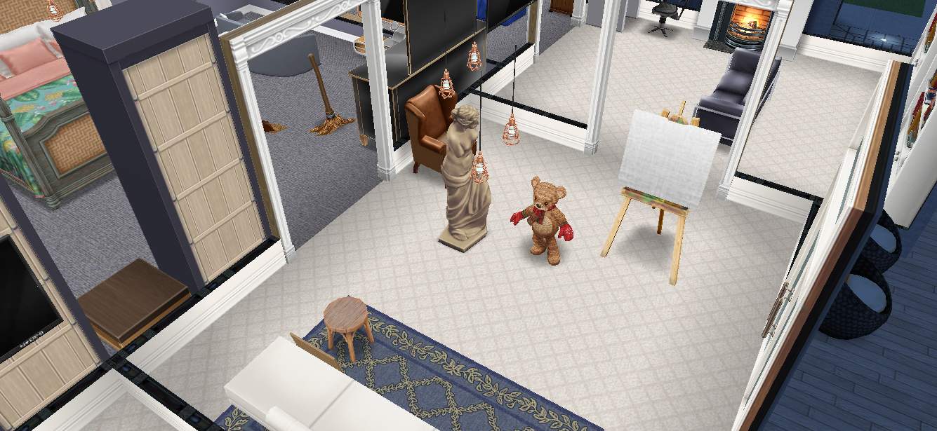 The living teddy bear is so adorable 😍 r/simsfreeplay