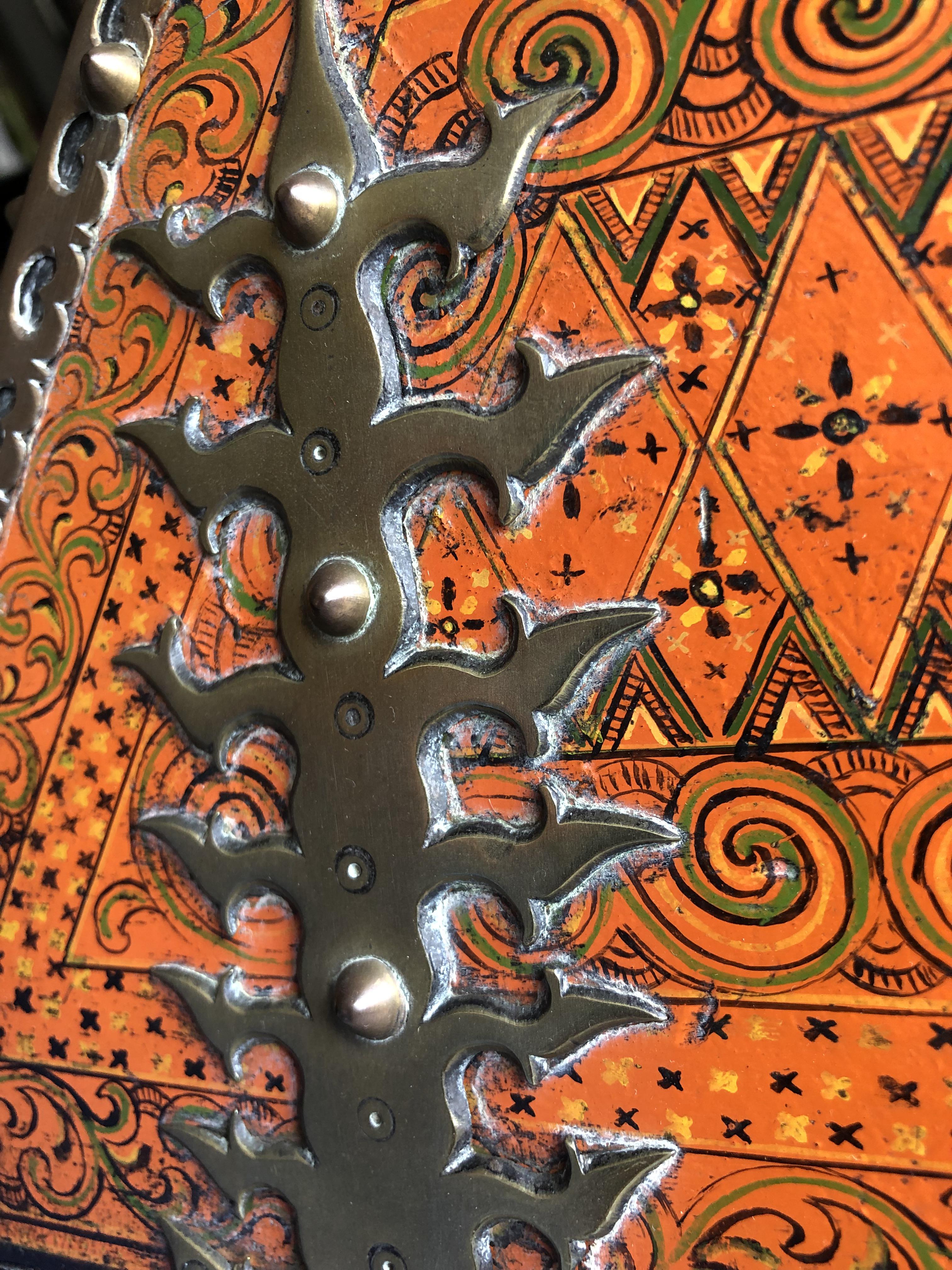 Tips on how to restore this box? The metal seems to have some build up