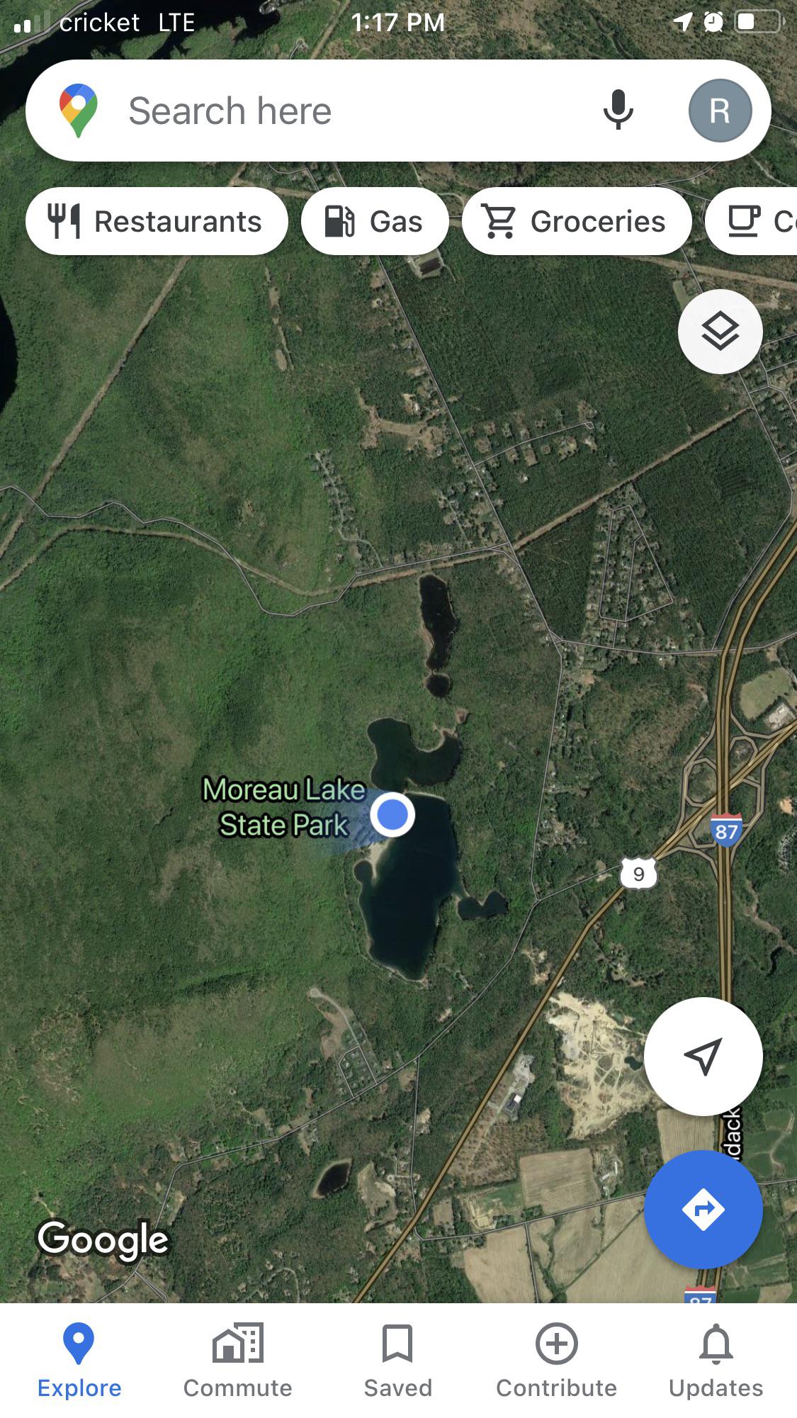 Just thought it was cool that it was named Moreau lake state park looks