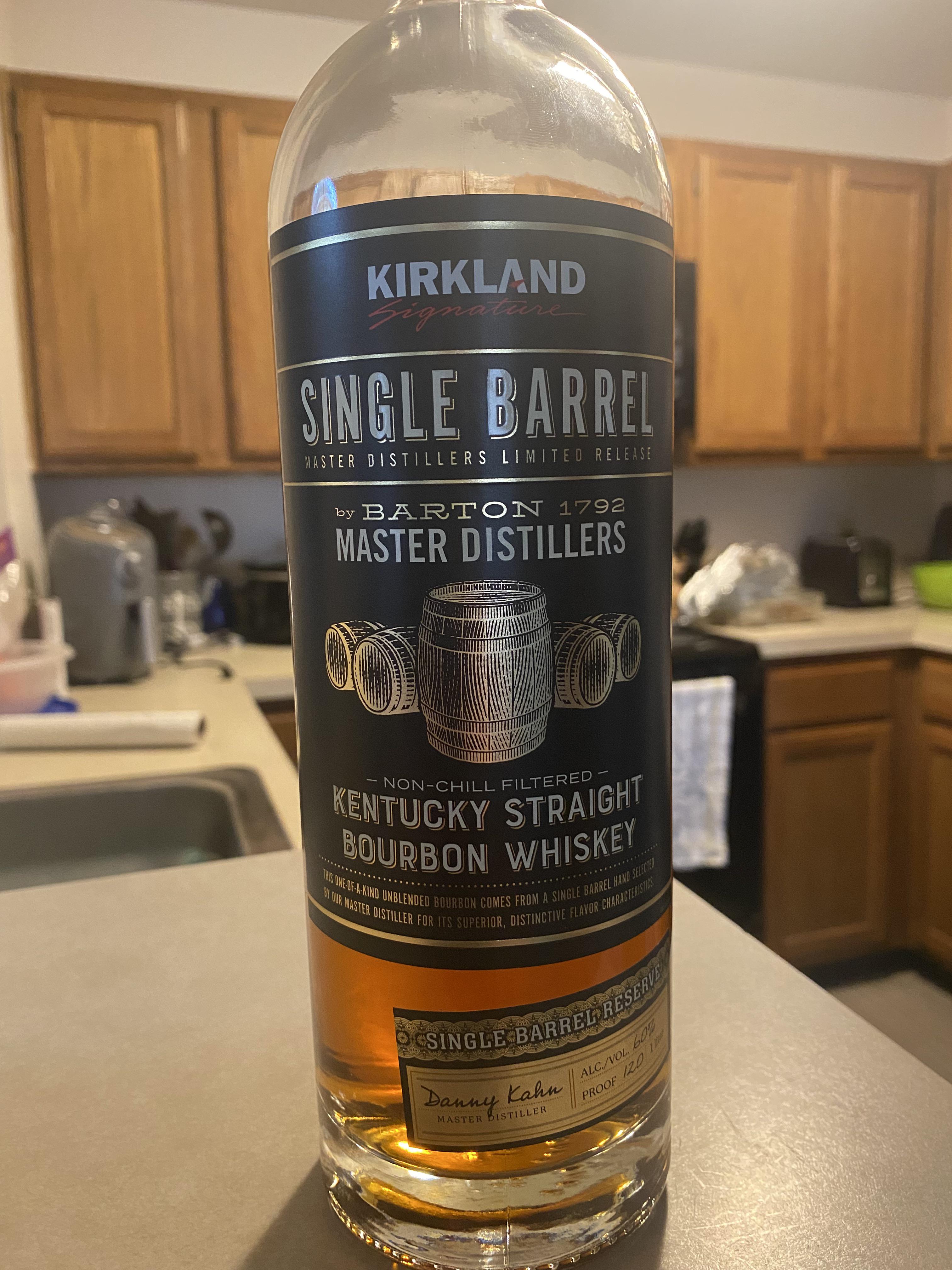KS x Barton 1792 Single Barrel Kentucky Straight Bourbon Whiskey r/Costco