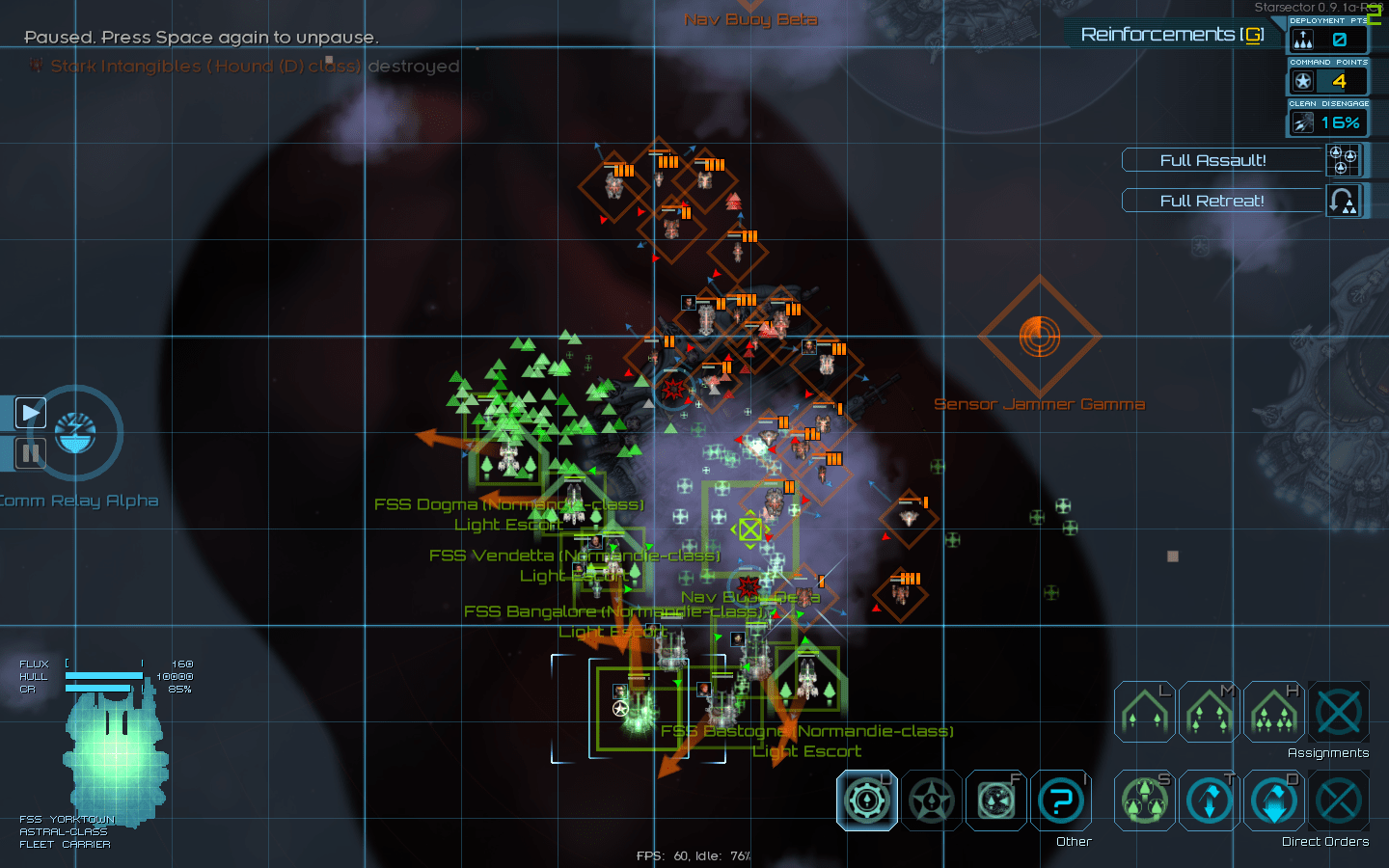 Instant victory, just add carriers. starsector