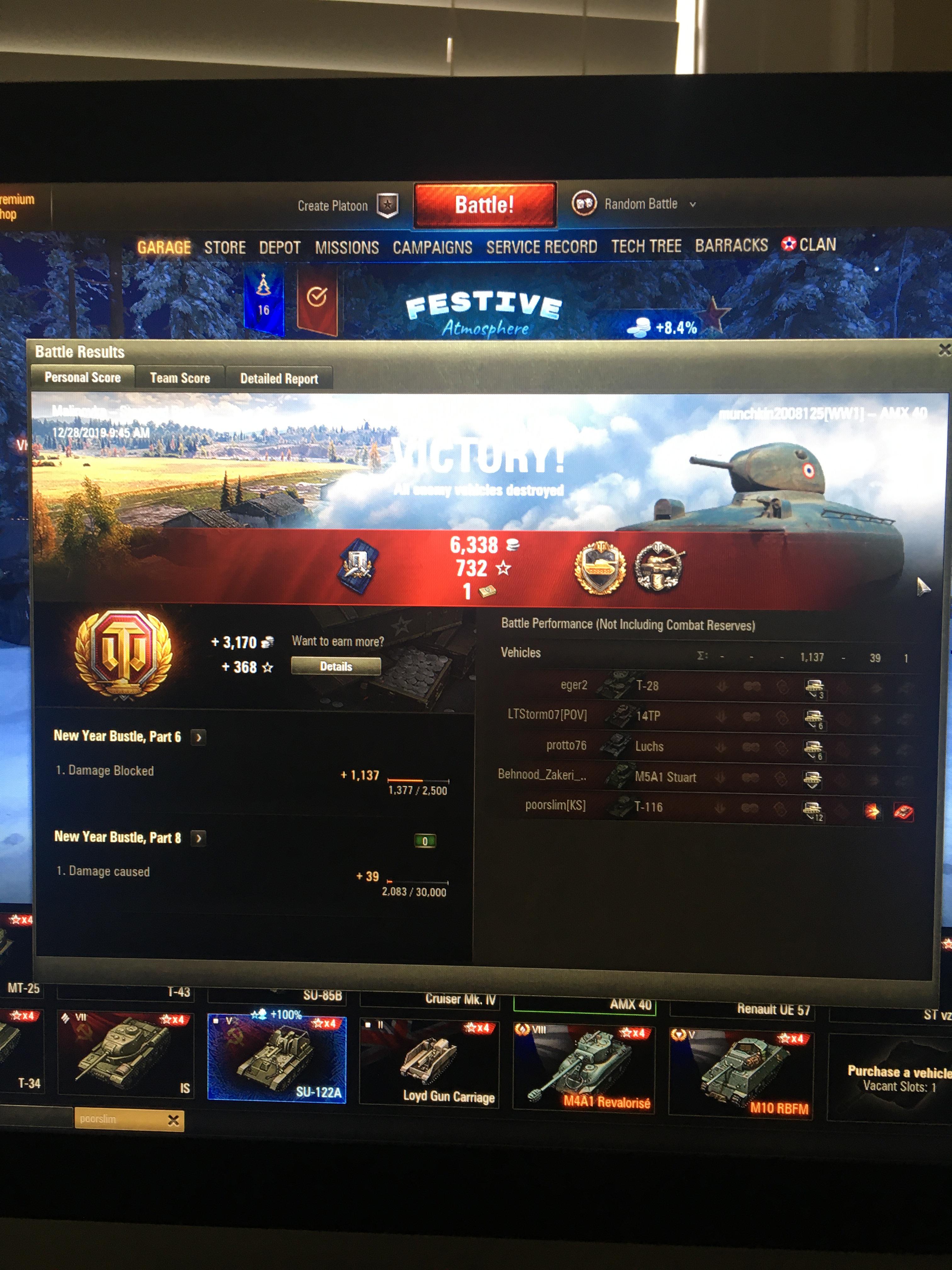 Steel Wall, in a tier 4! WorldofTanks