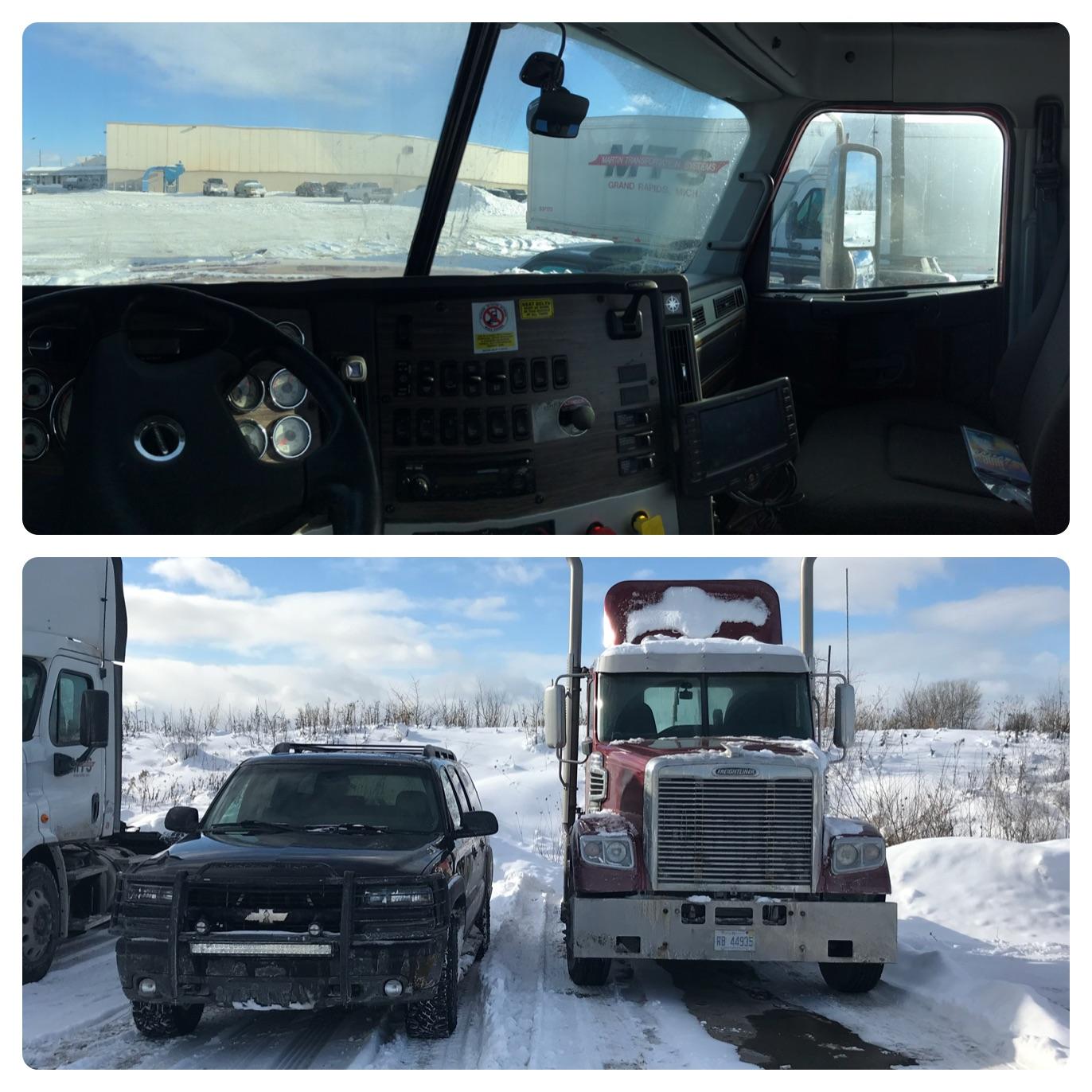 After seeing much debate about what truck drivers can/can’t see while