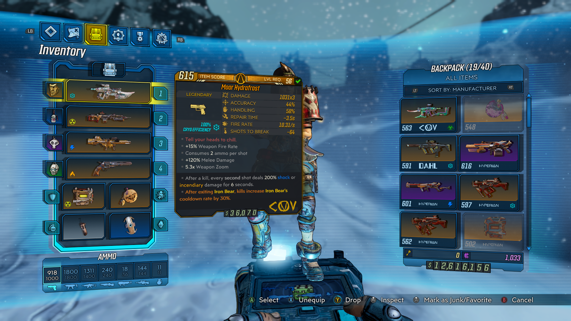 Don't normally main COV weaponry, but this one I just collected is