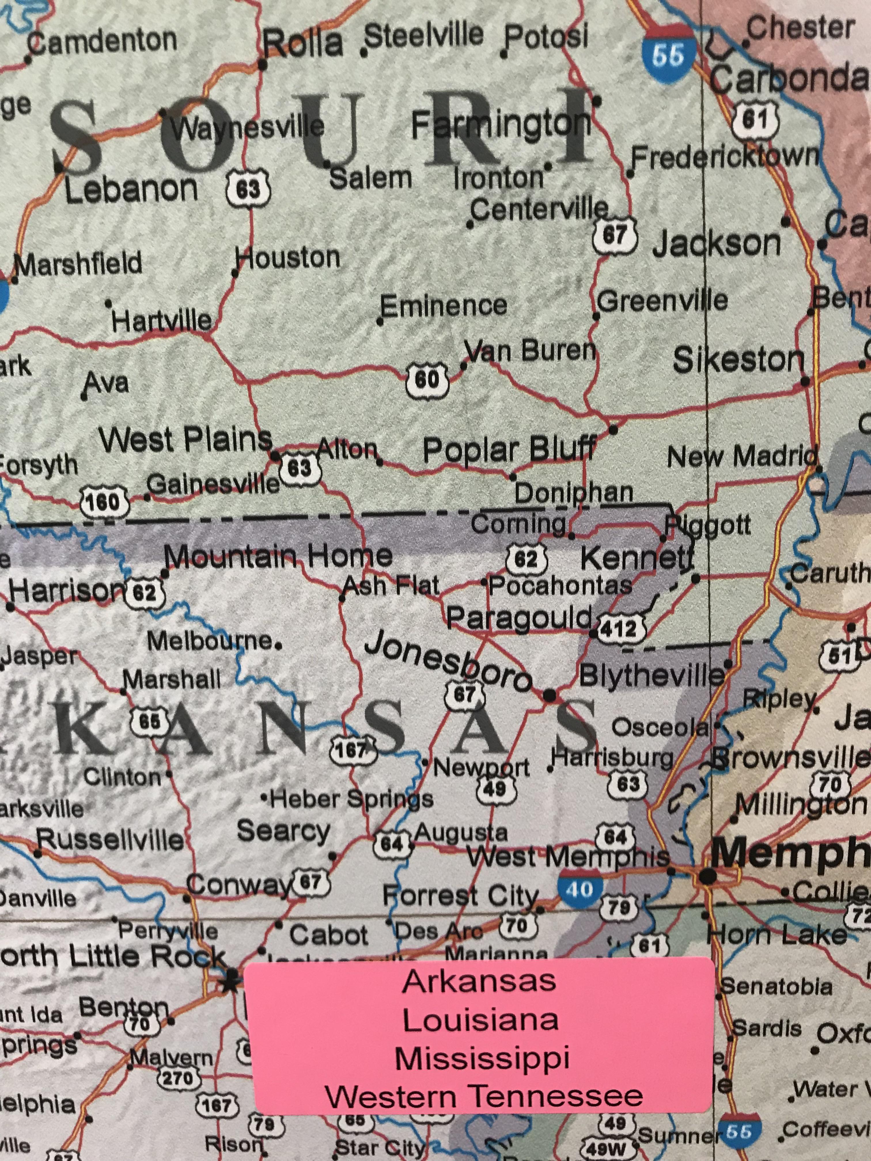 Map Of West Tennessee City Map Images Map Of West Tennessee Towns