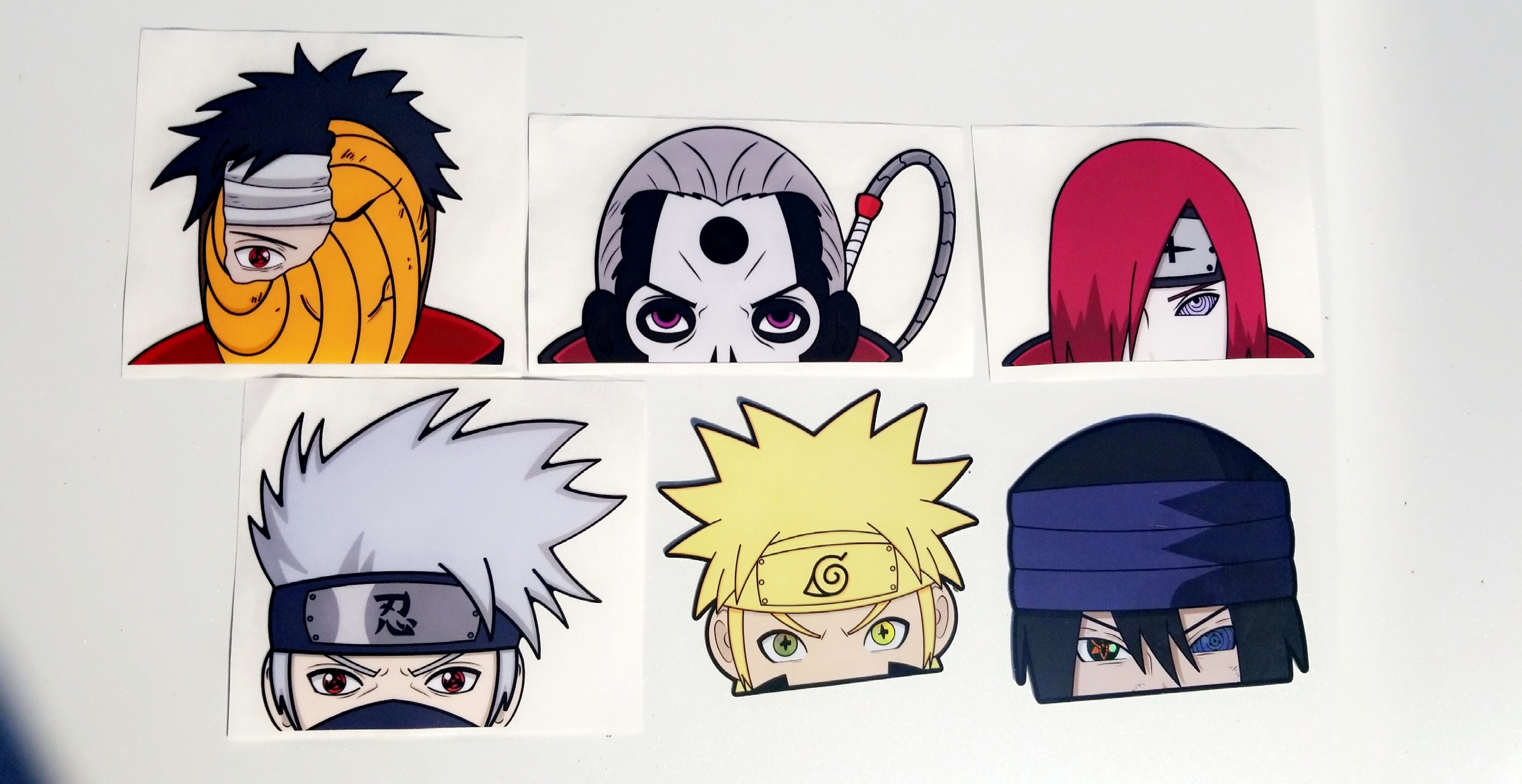 Naruto Peeker Stickers/Decals Came In The Mail Today r/Naruto