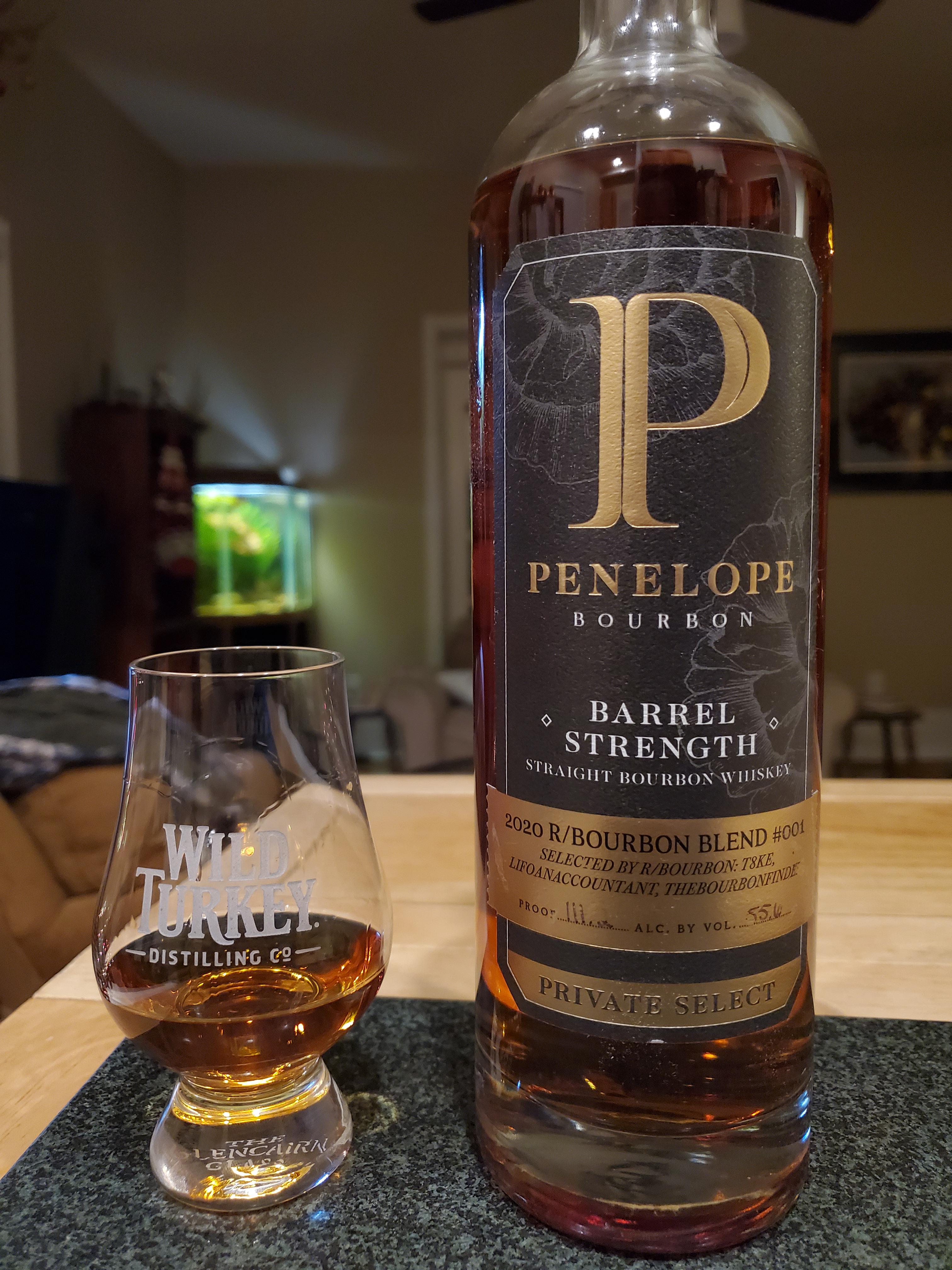 Review 64 Penelope bourbon, r/bourbon blend 001 r/bourbon