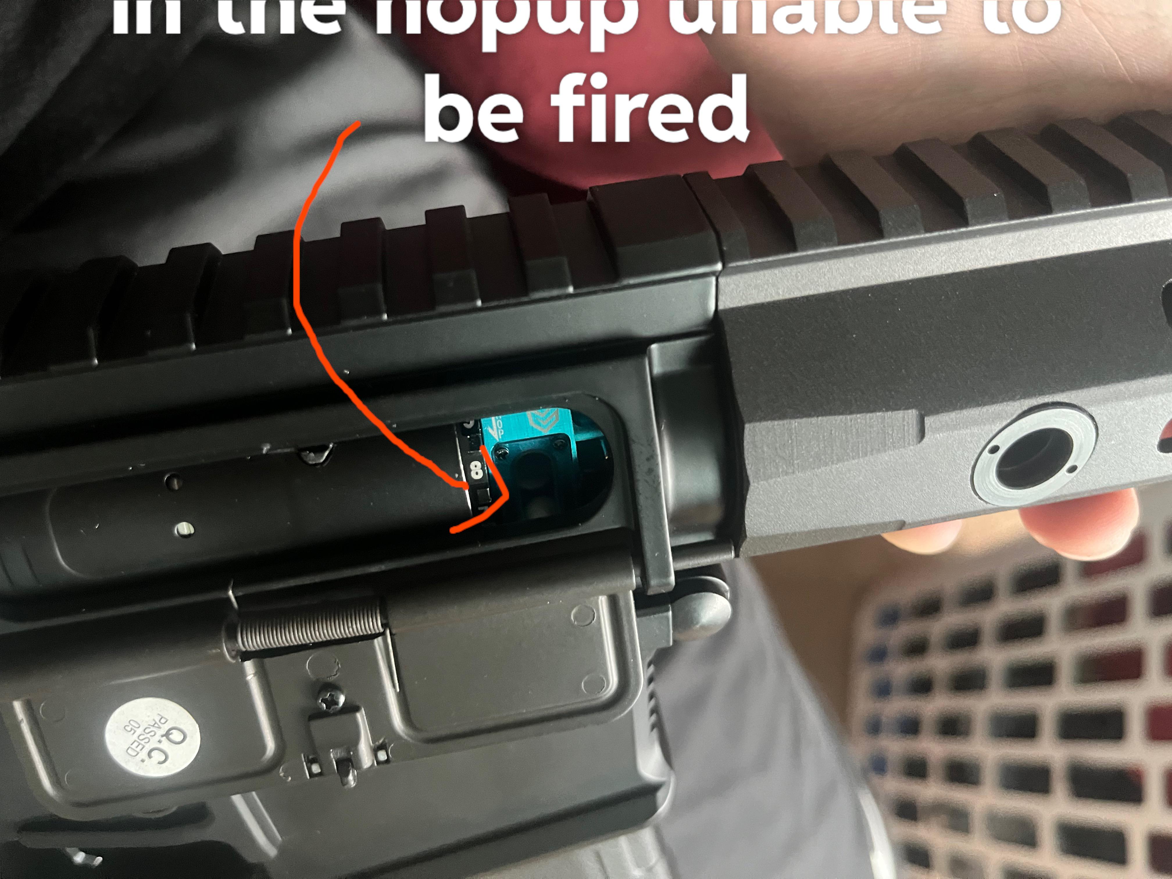 How do I fix dry firing/feeding issue when BBs wont fully sit in hopup