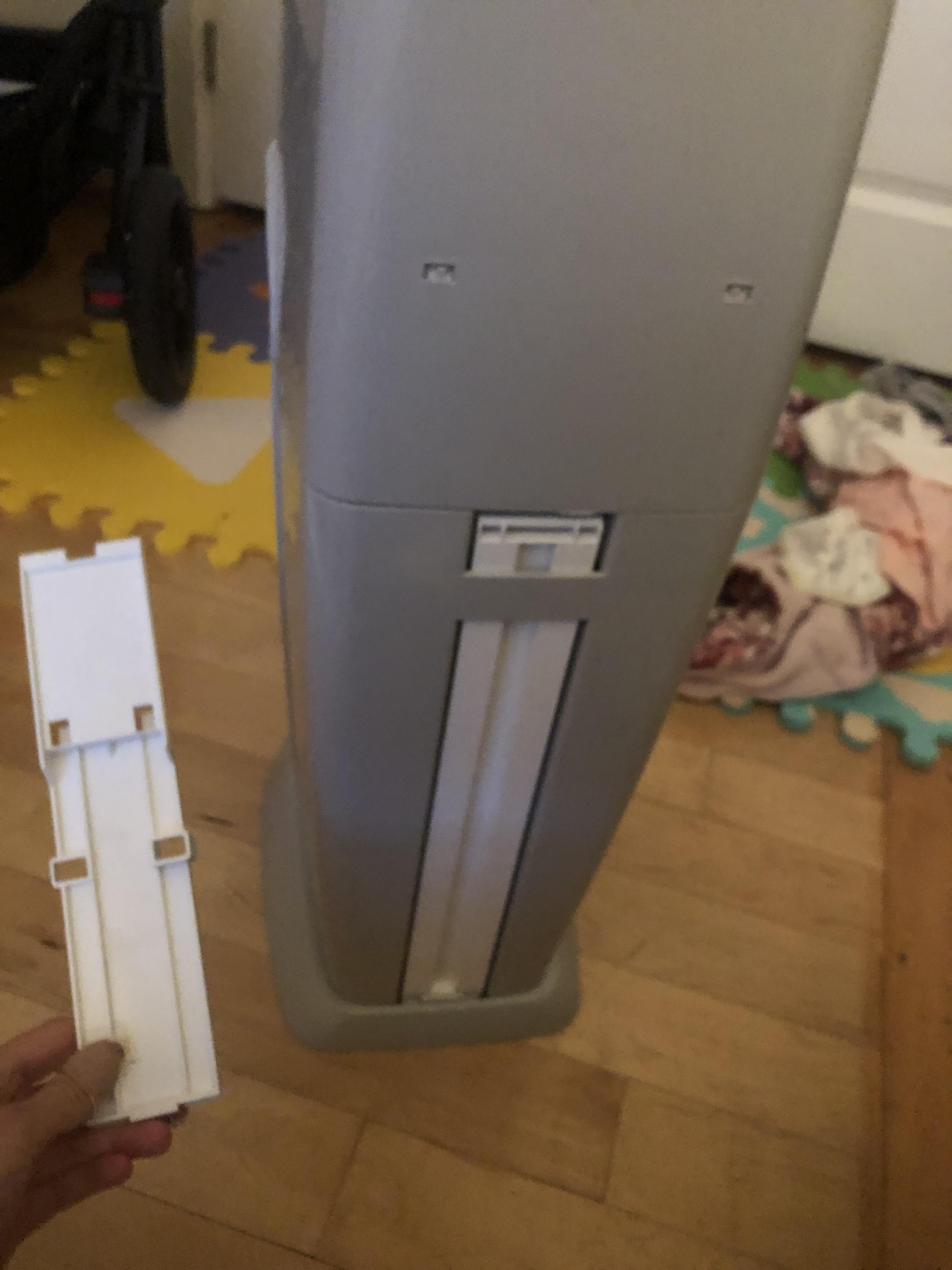 SO broke the diaper genie by stomping on the pedal and now pedal doesn