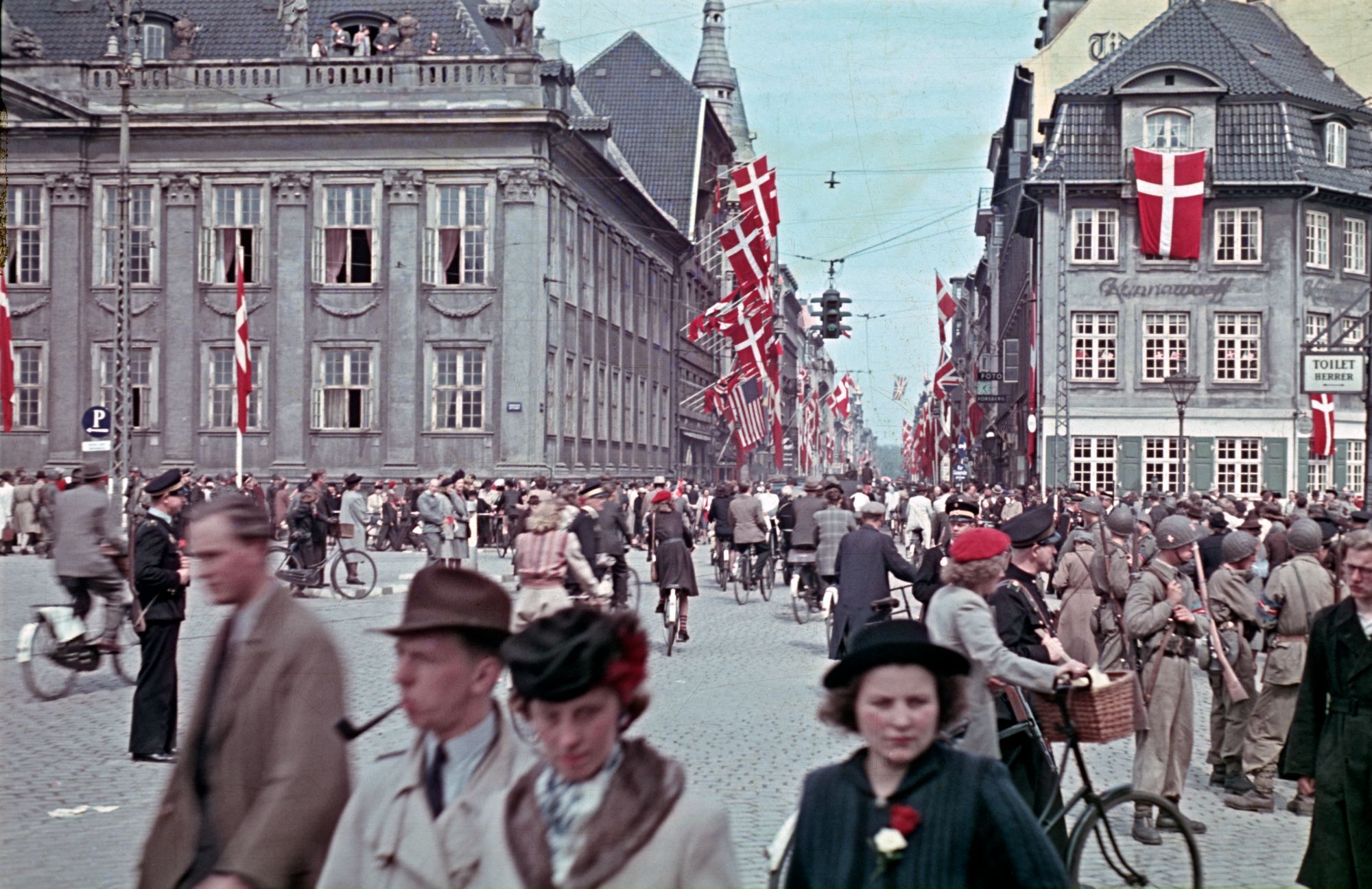 On May 5th, 1945, Denmark was liberated from 5 years of Nazi occupation