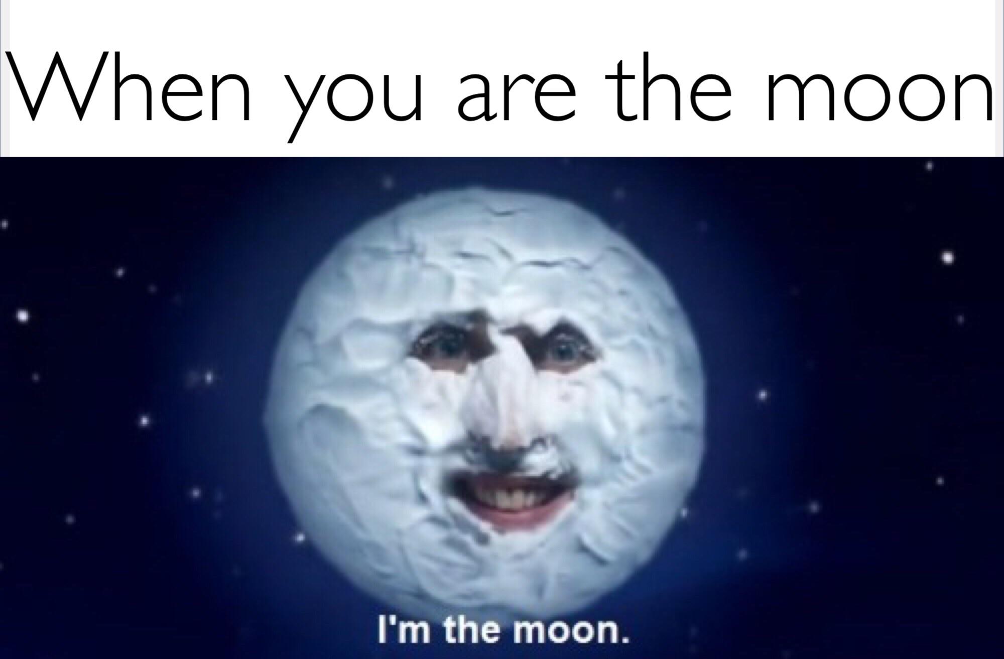 Here comes the moon memes