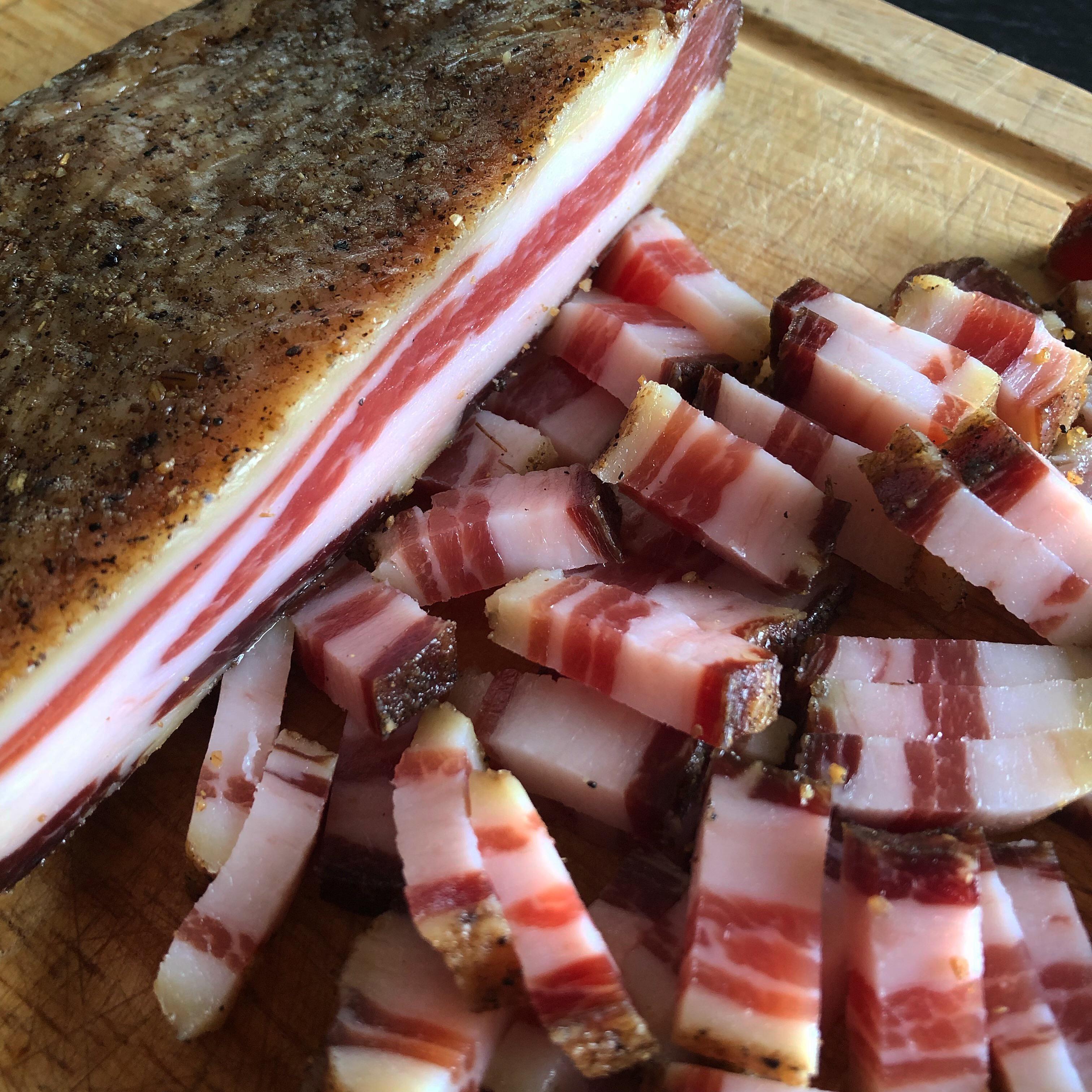 Fennel & Black Pepper Pancetta r/Charcuterie