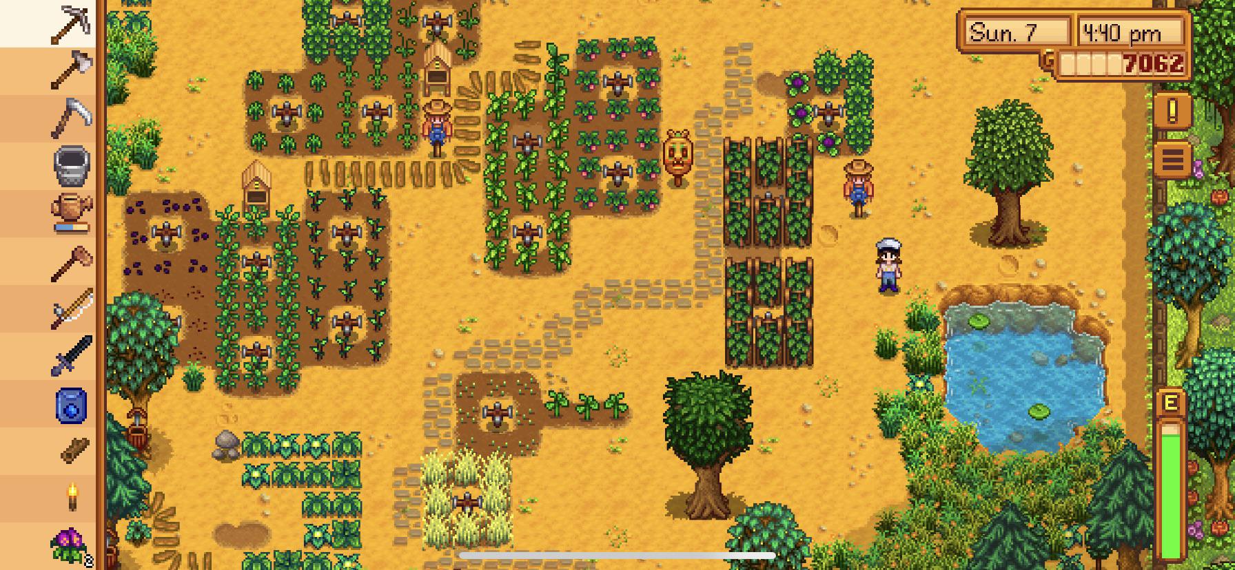 I keep getting messages that my orange tree isn’t growing, but the 8