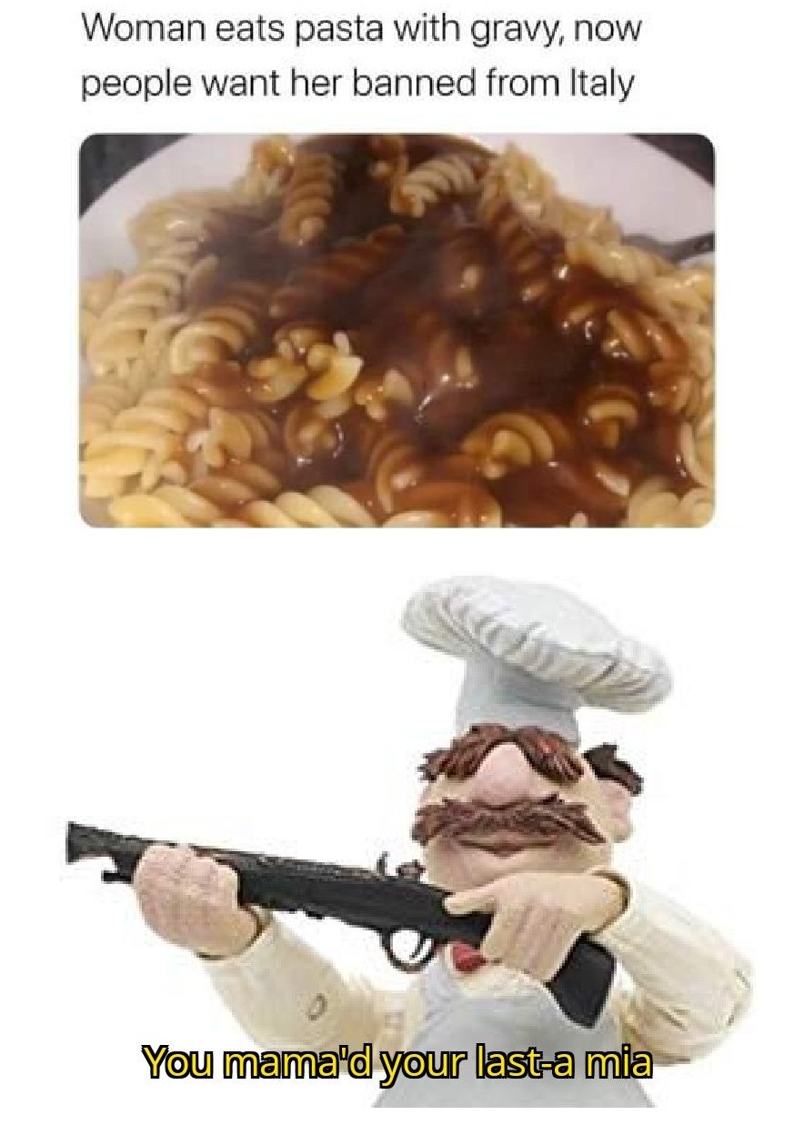 Yes, I know this is the swedish chef from muppets memes