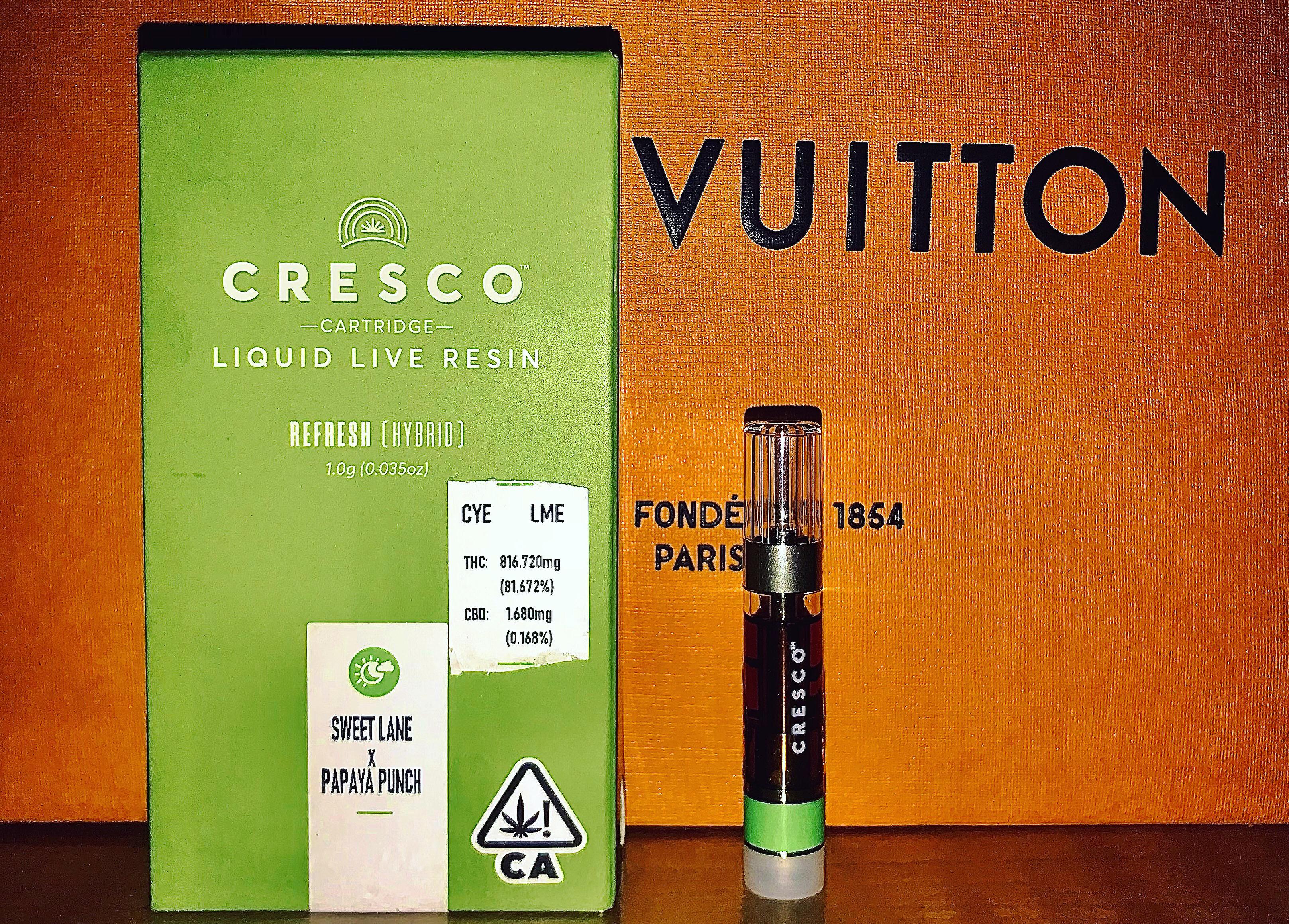 Sweet Lane X Papaya Punch 🥊🍇 Cresco Liquid Live Resin (Hybrid) My