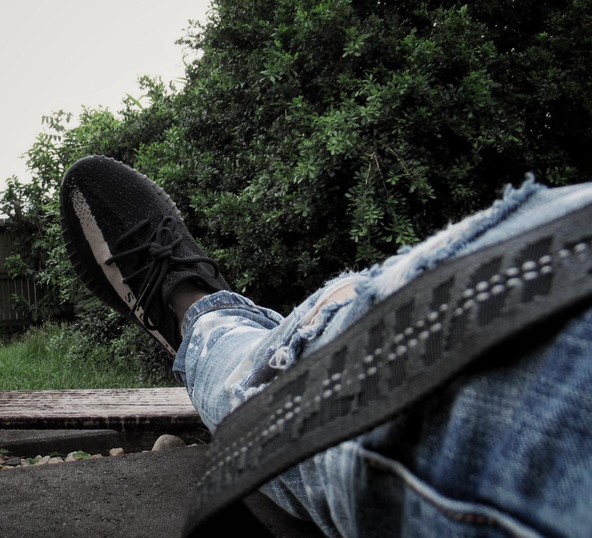 I will always wear my yeezys, no matter the weather. r/Sneakers