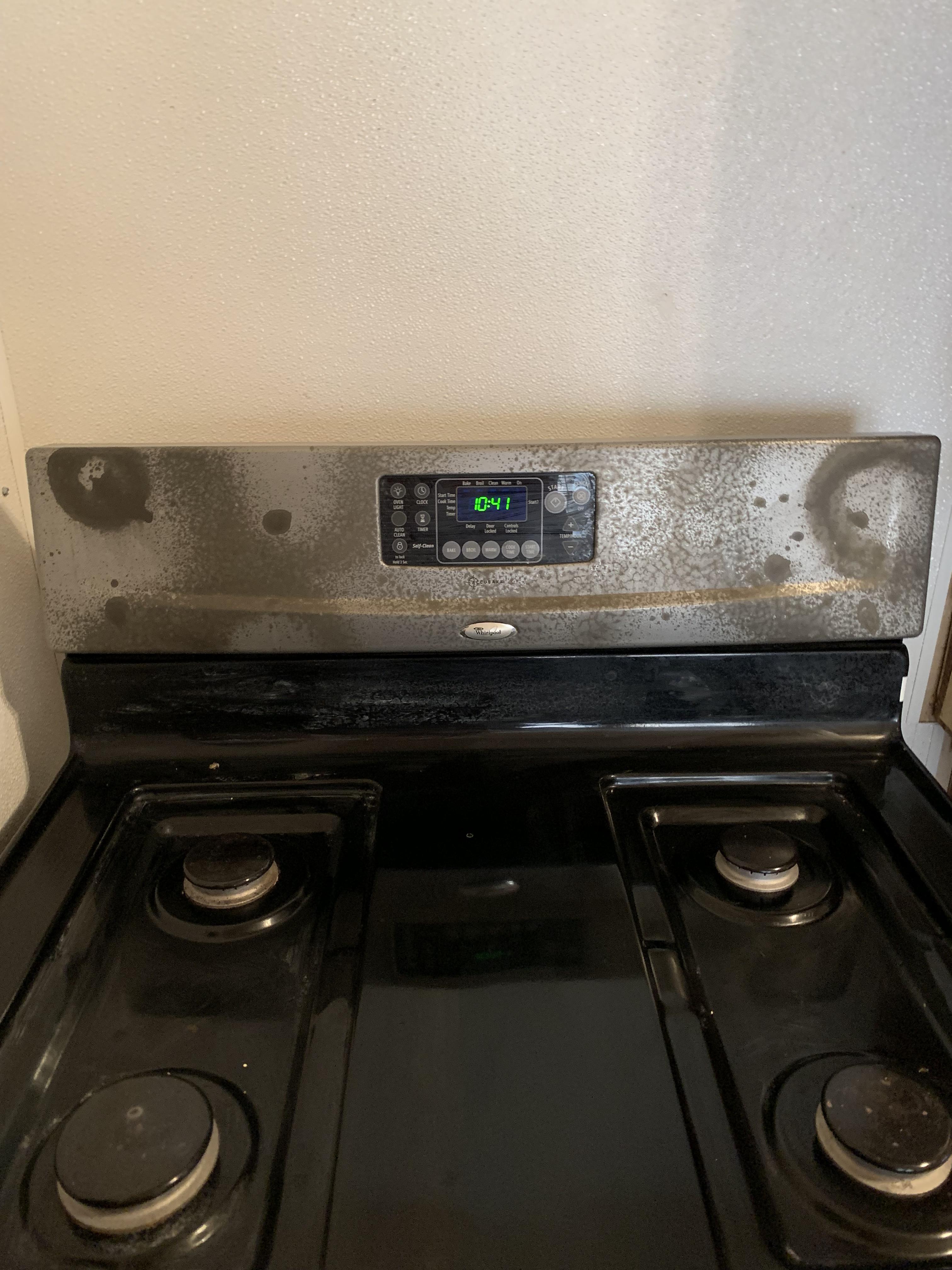 PLEASE HELP I DIDN’T MEAN TO DO THIS! So, I was cleaning my stove top