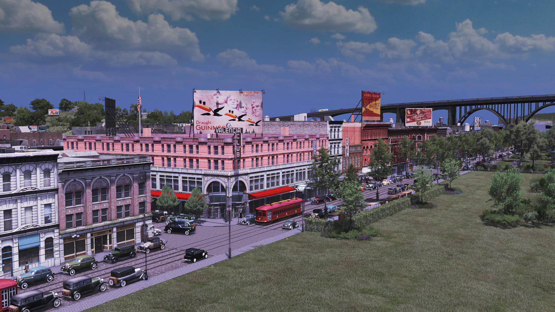 Marshall bay bridge area, 1930’s US build r/CitiesSkylines