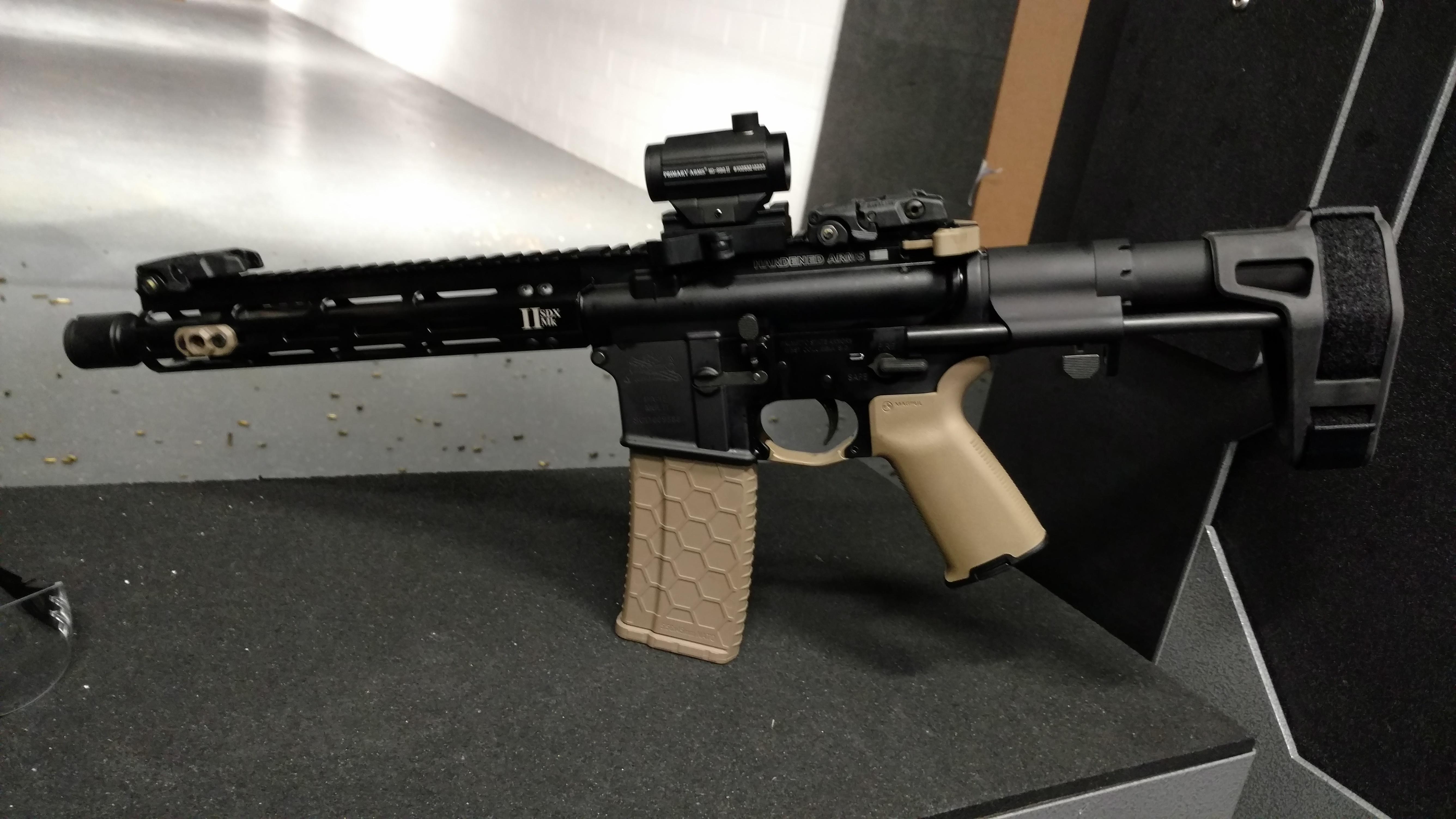 "Trunk gun" CQB Pistol complete r/ar15