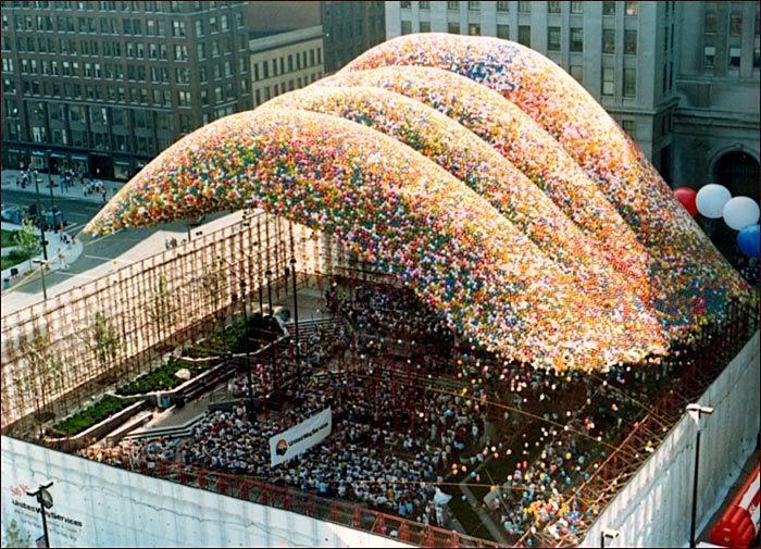 The beginning of the Balloonfest’86 in Cleveland, Ohio. Almost 1.5